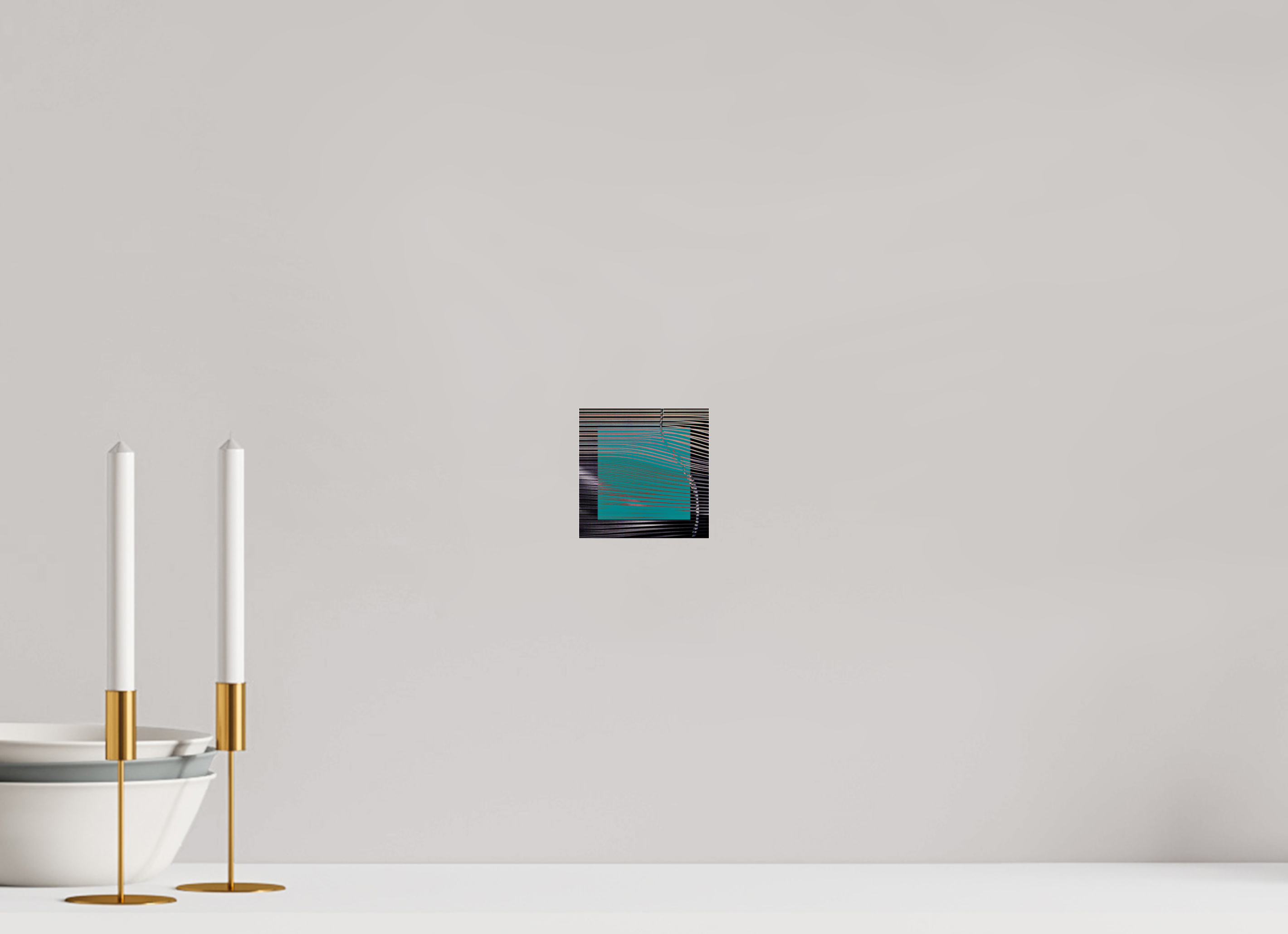 4 x 4″, Photo Print Under Acrylic Glass New Wave