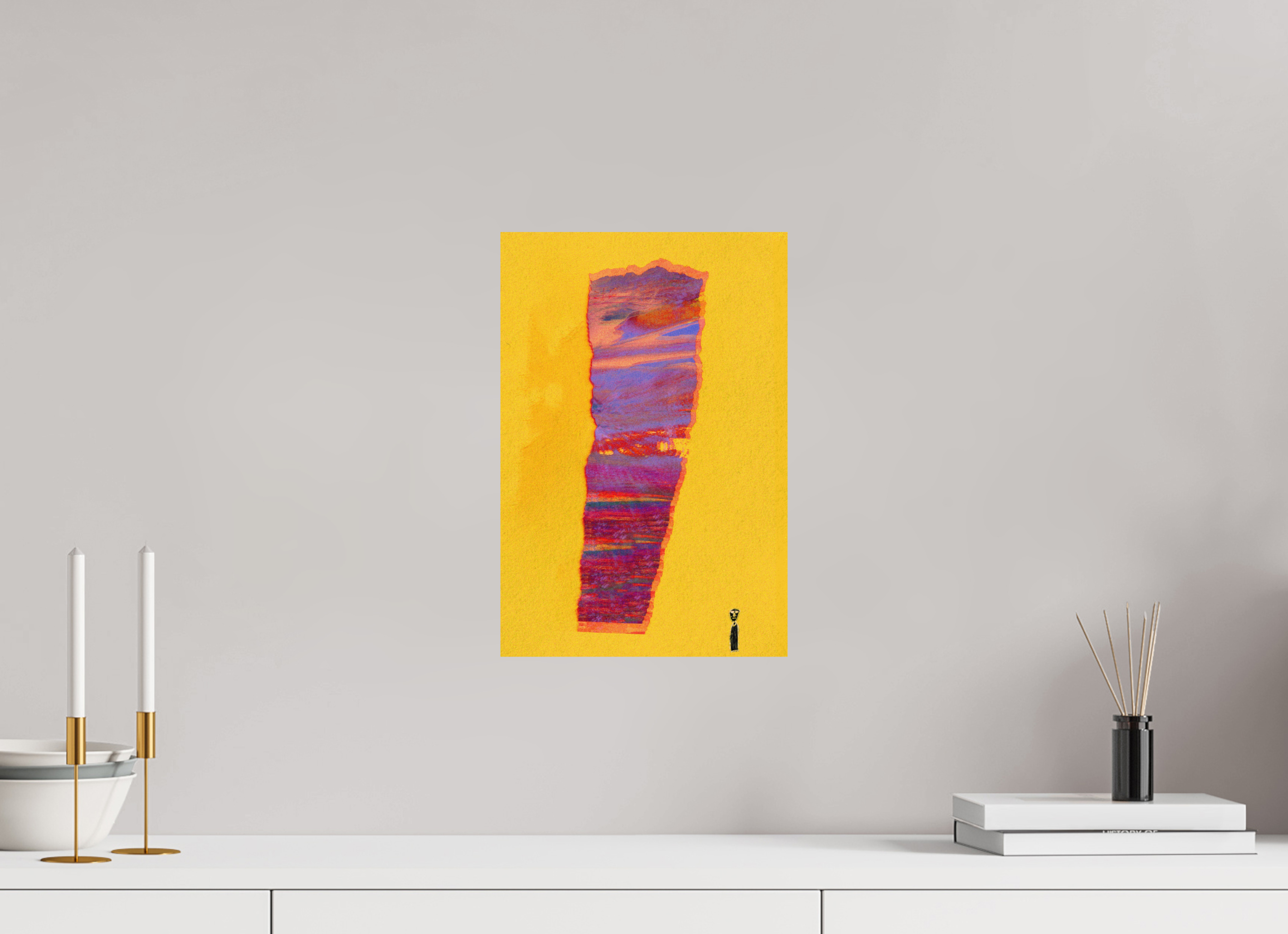 10 x 14.8″, Fine Art Print Torn