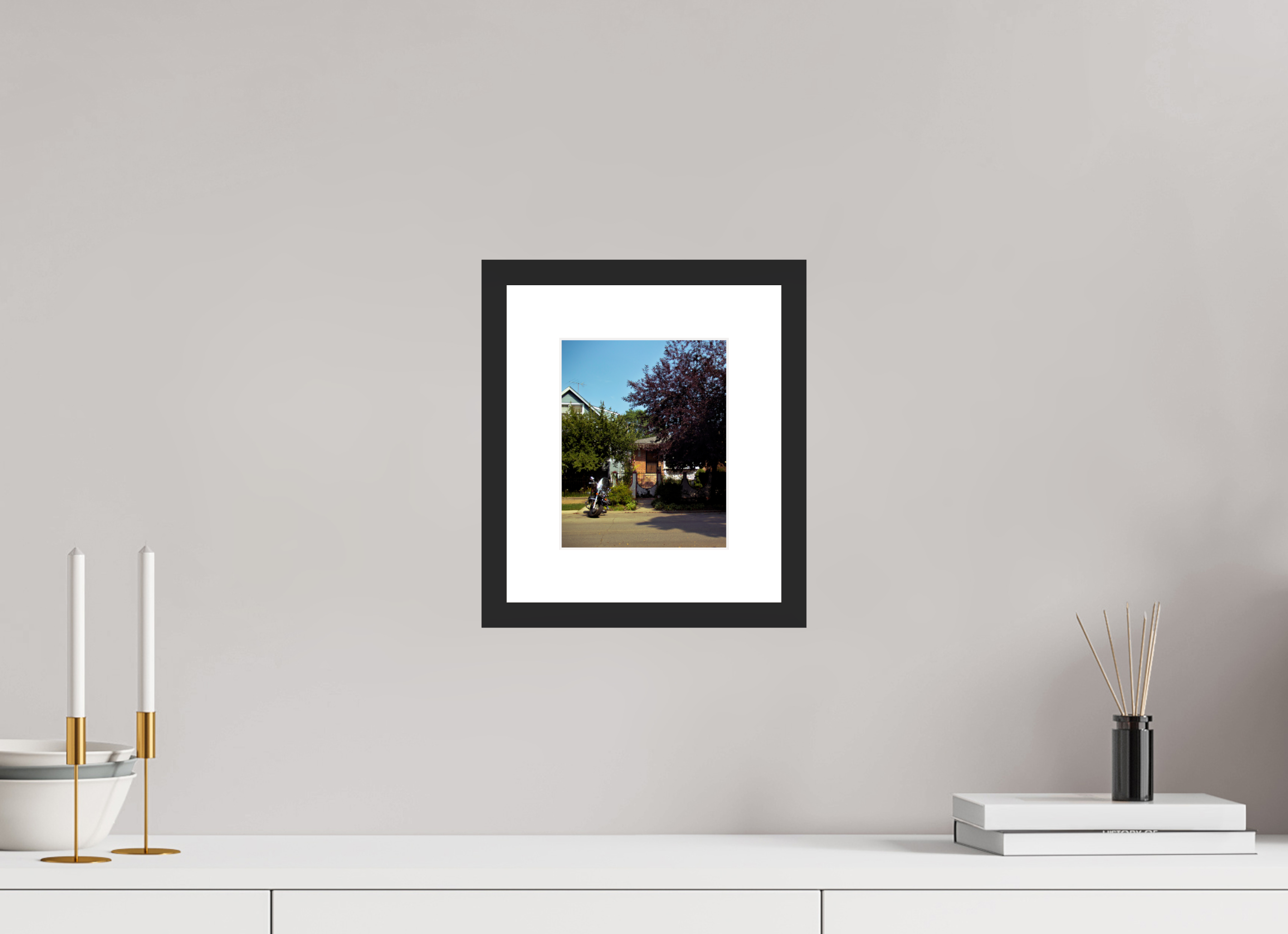6 x 7.4″, Fuji Crystal Archive Print Framed (Black) Soft
