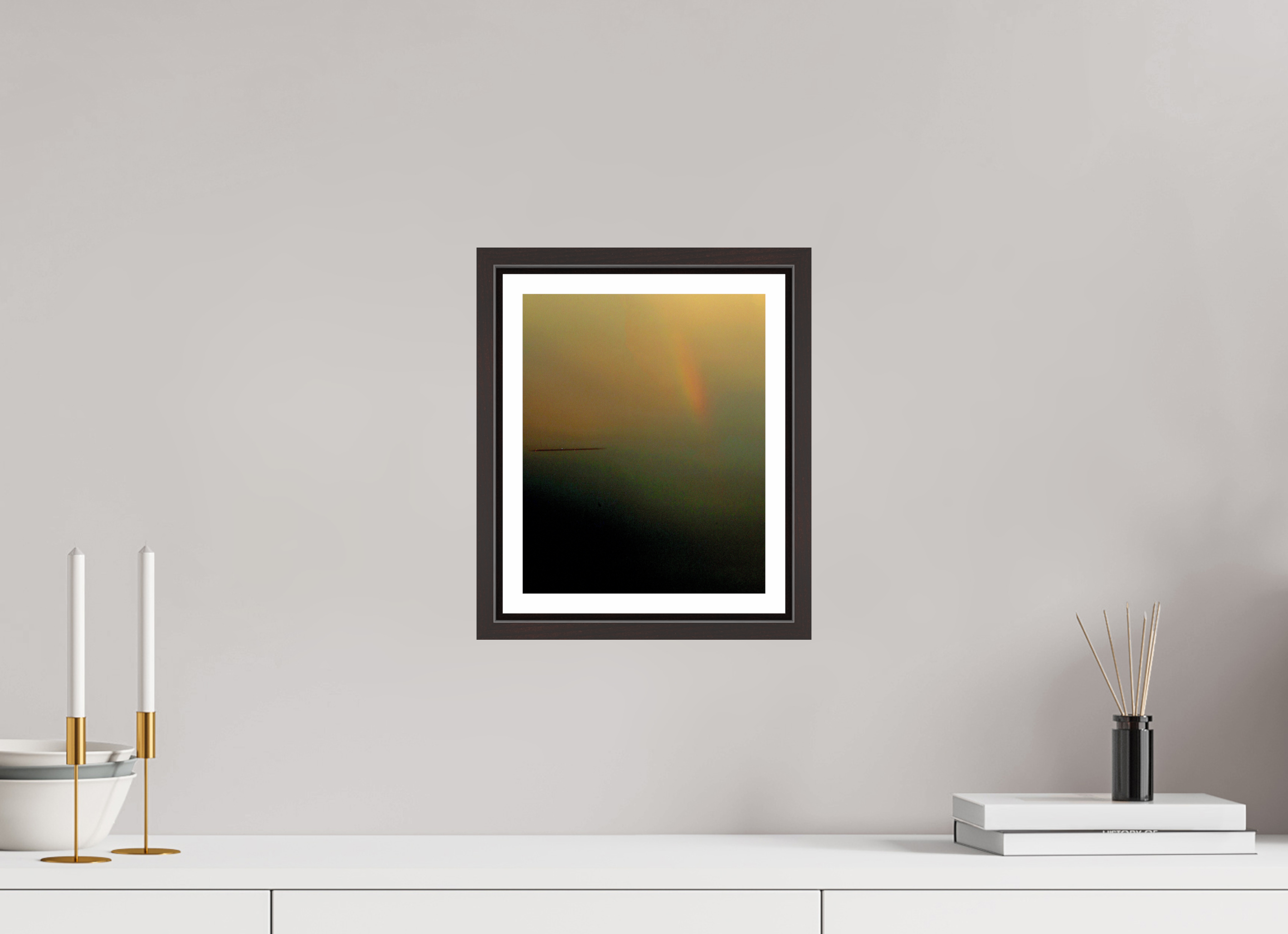 8 x 9.9″, Floater Frame (Alder Brown) Unidentified