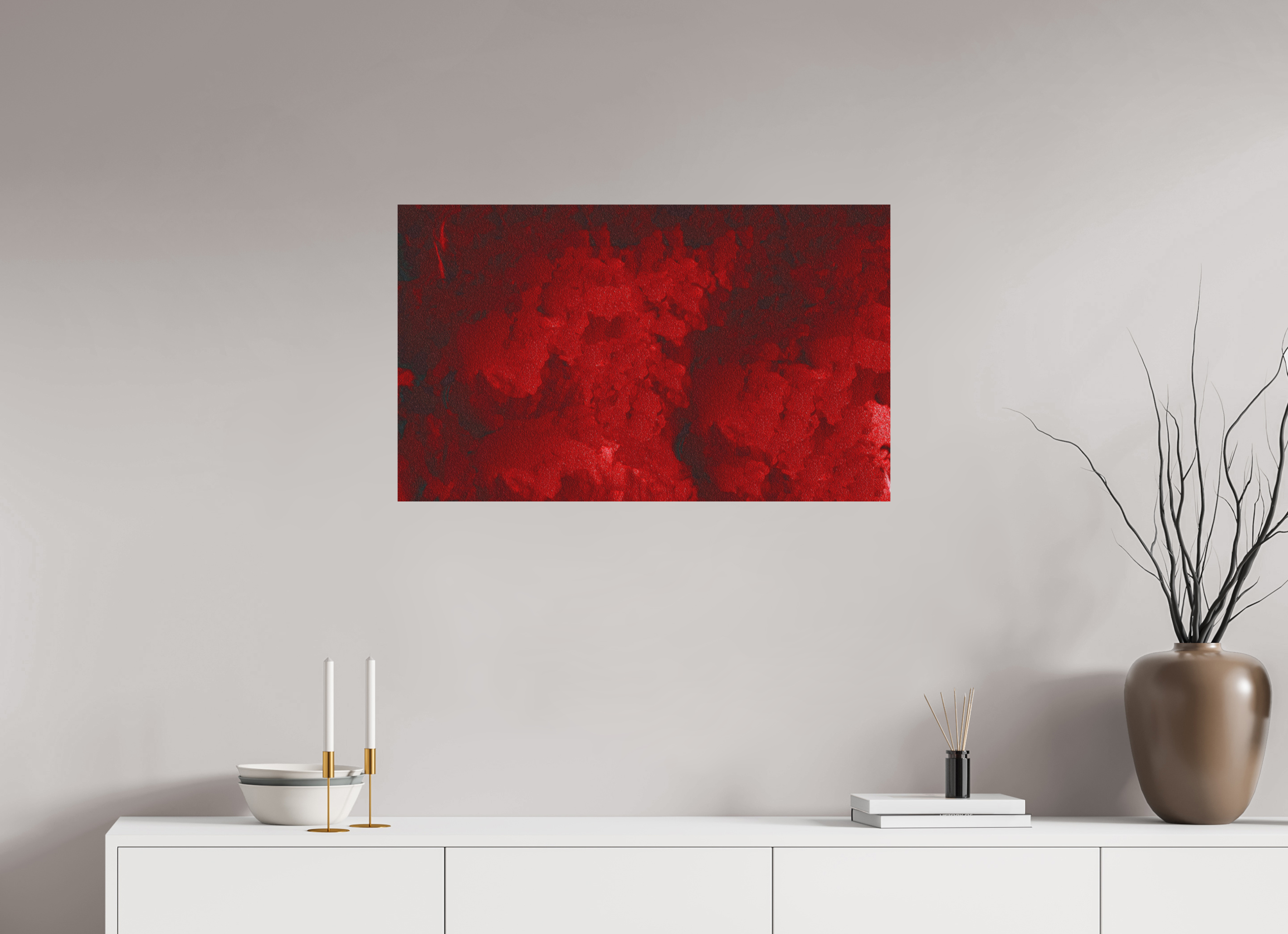 33.2 x 20″, Aluminum Dibond Blood Drive