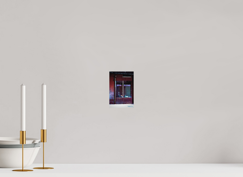 4 x 6″, Fine Art Print Real Estate