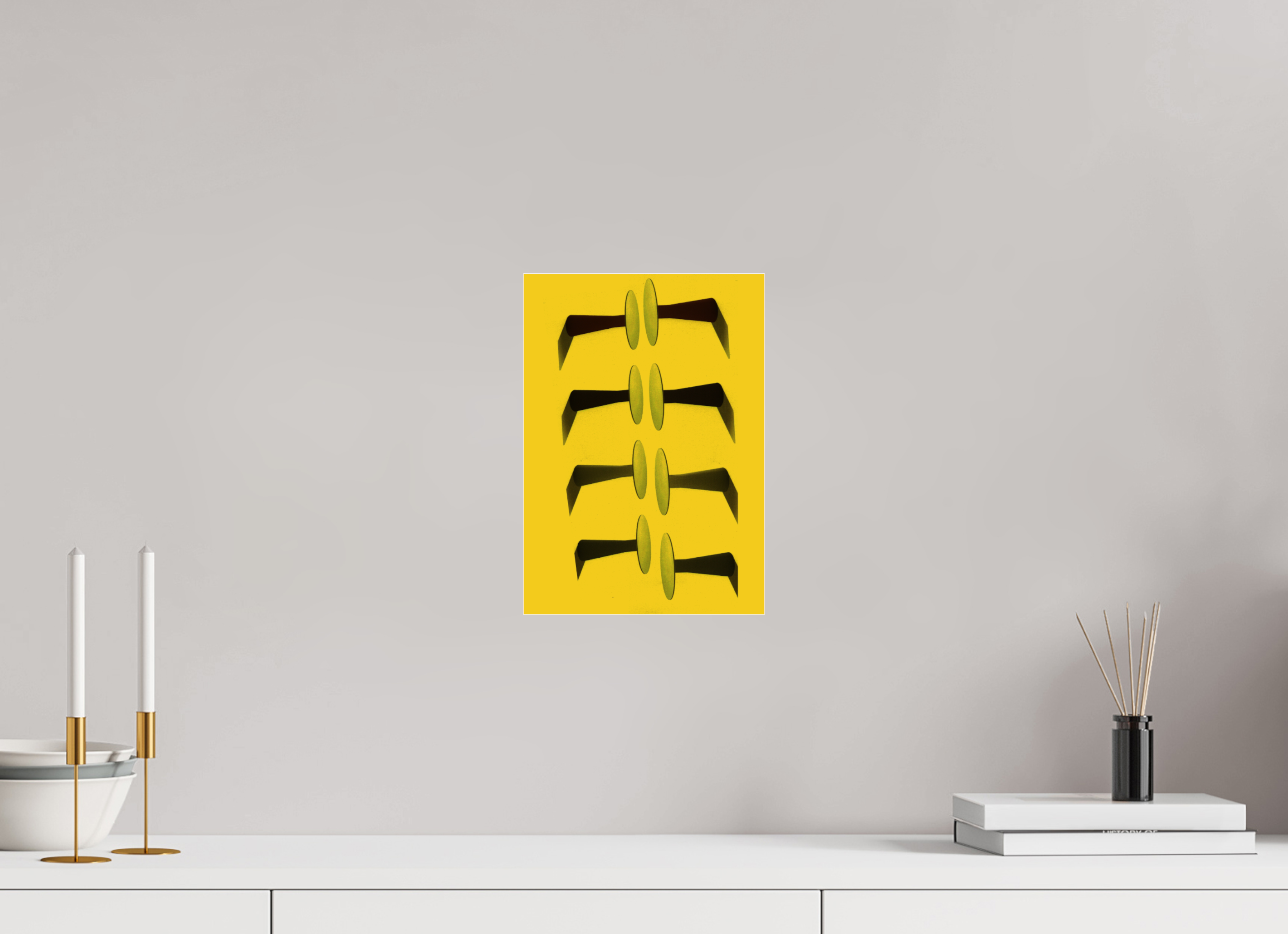 ISO A4 (21 x 29,7 cm), Photo Print Under Acrylic Glass Black Mesa
