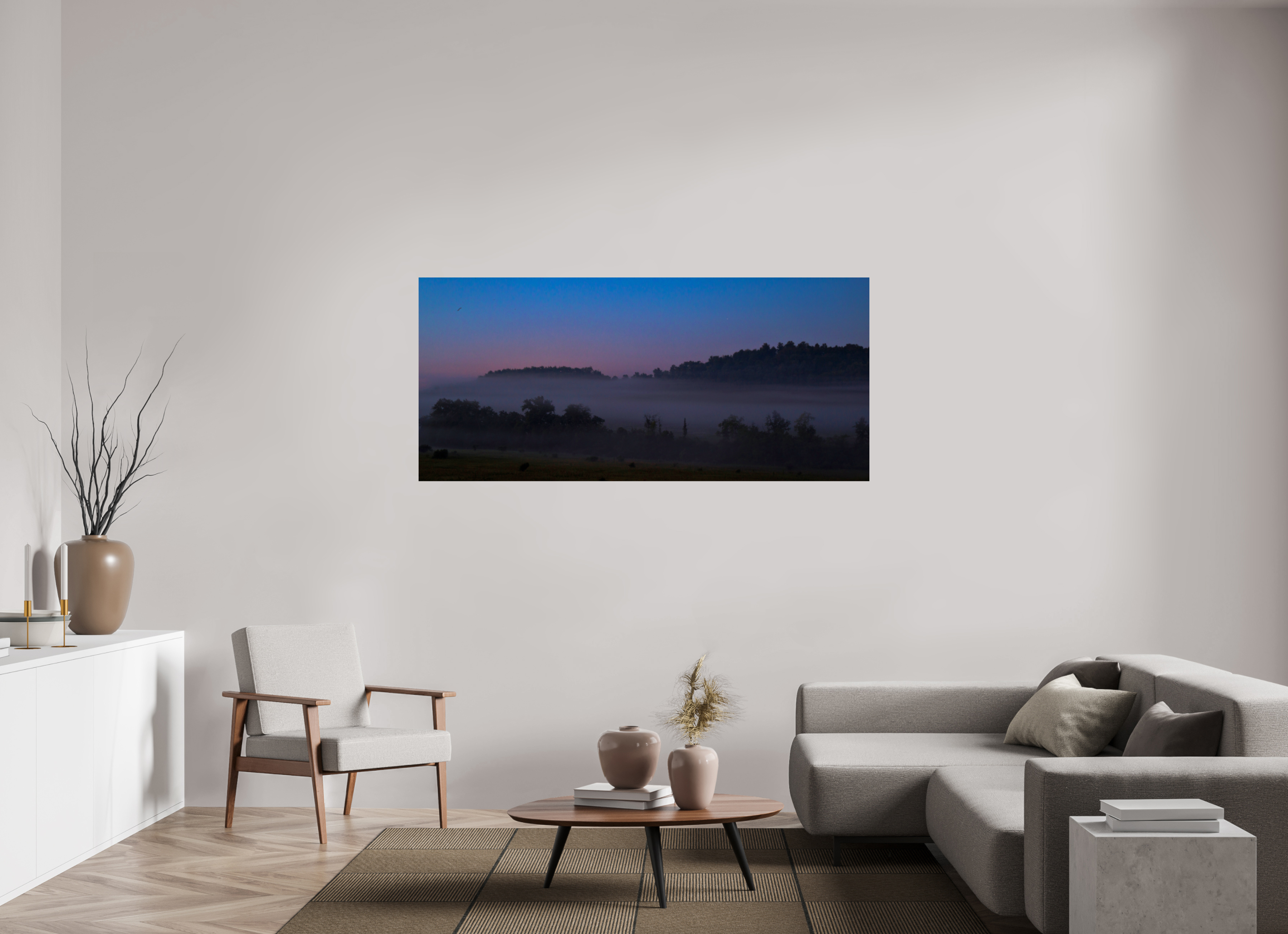 70.8 x 32″, Fine Art Print Somewhere In Ohio