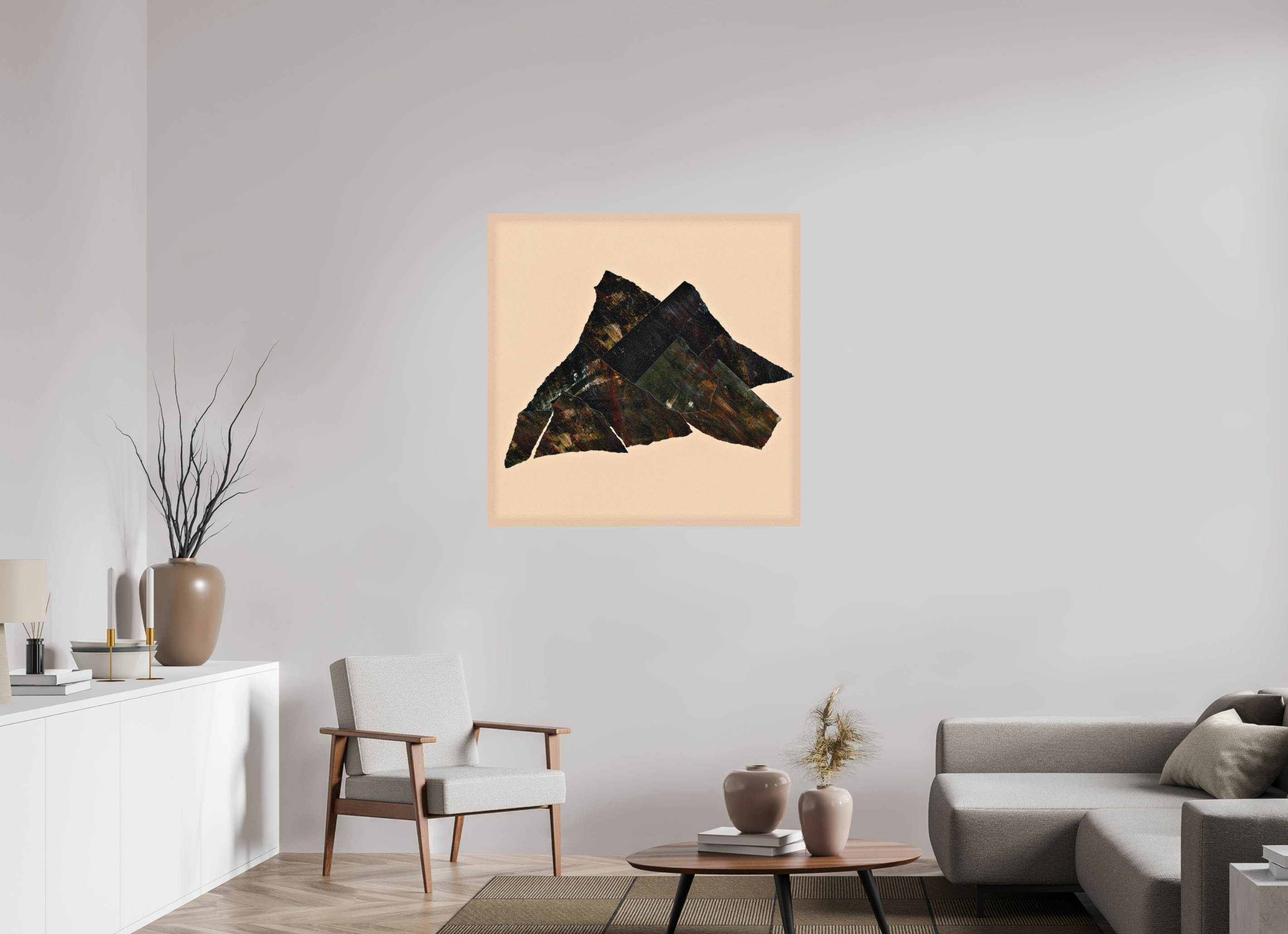 40 x 40″, Fine Art Print Mountain