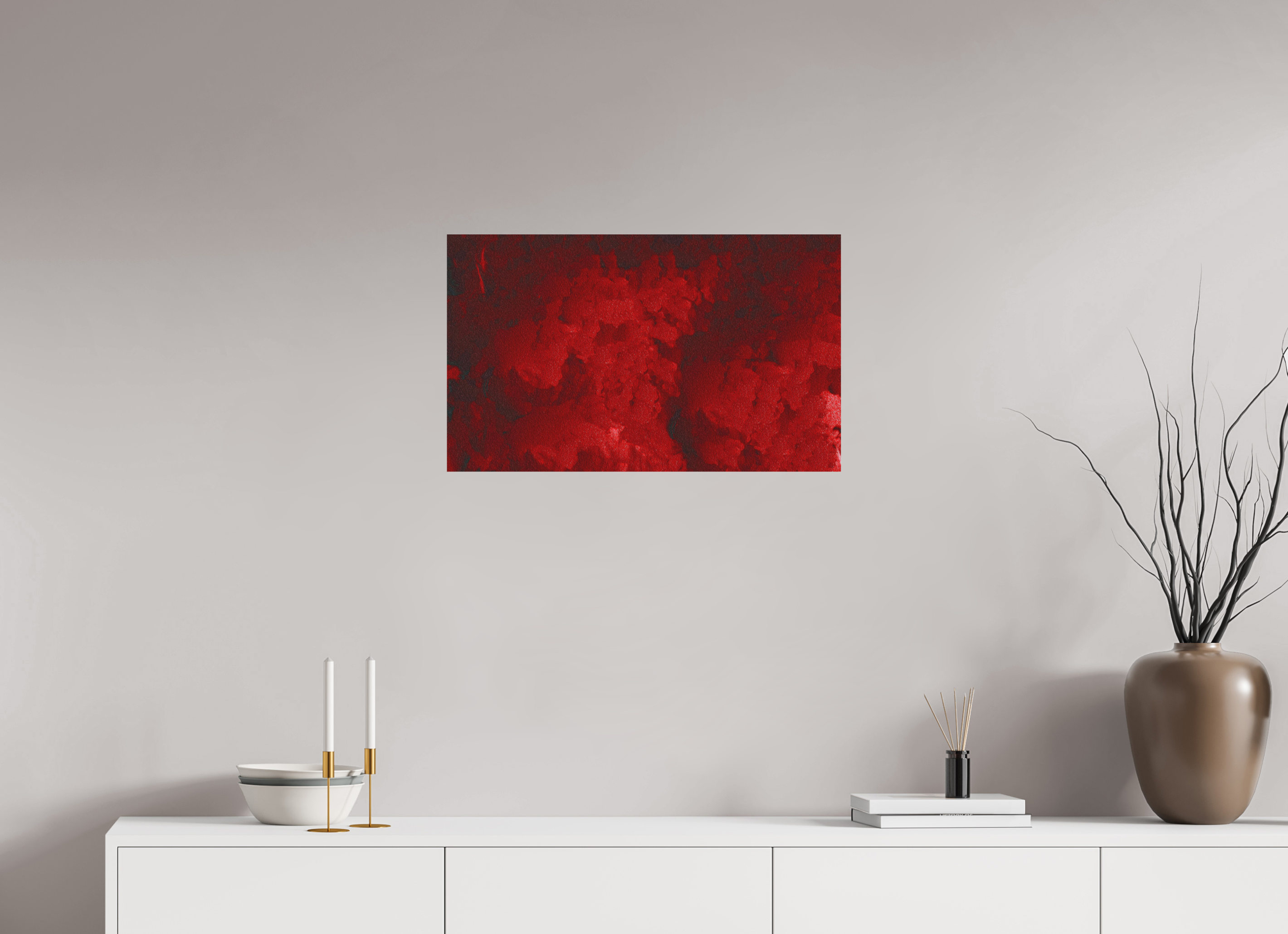 26.5 x 16″, Aluminum Dibond Blood Drive
