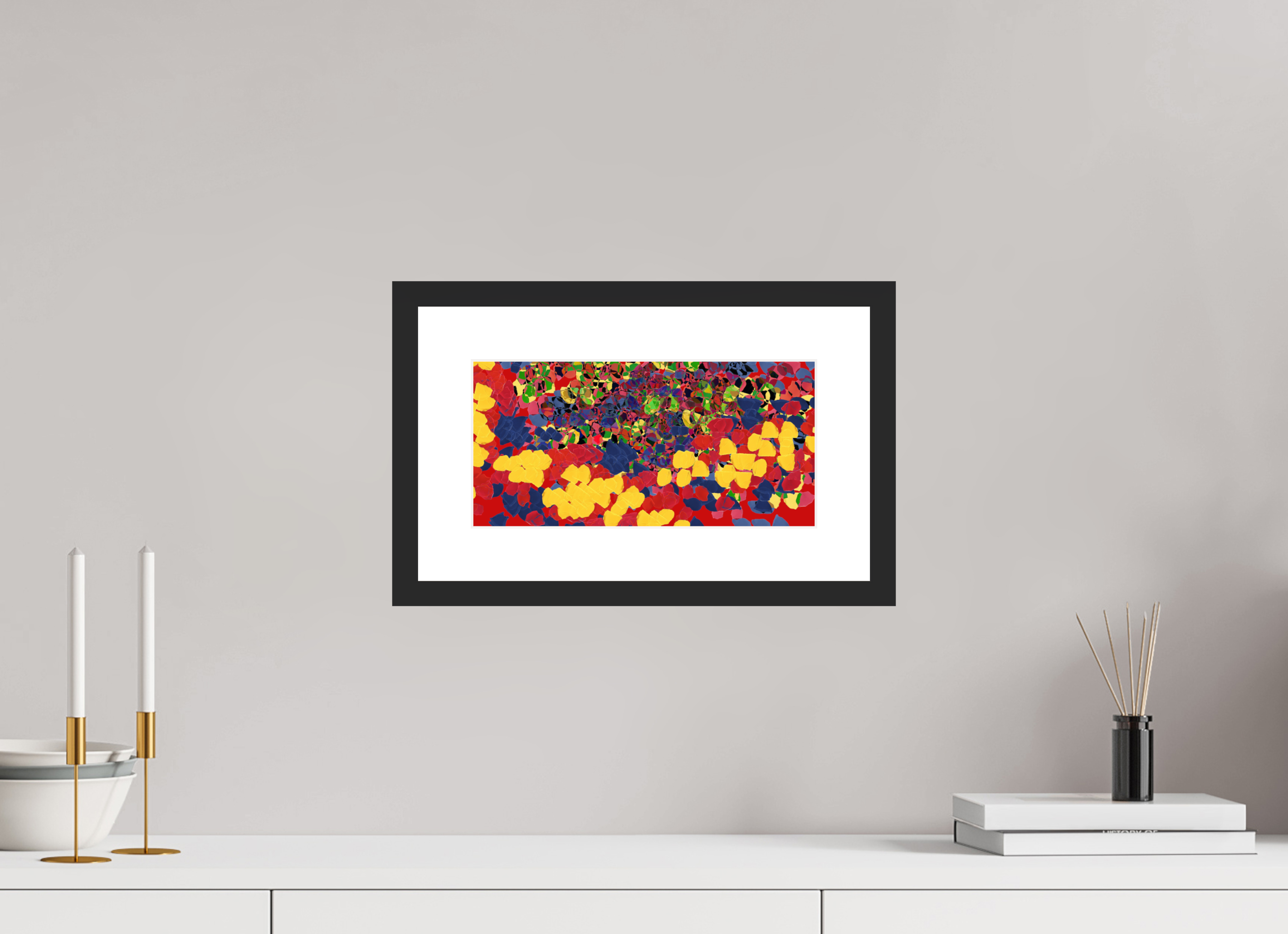 12 x 6″, Framed #1 layer