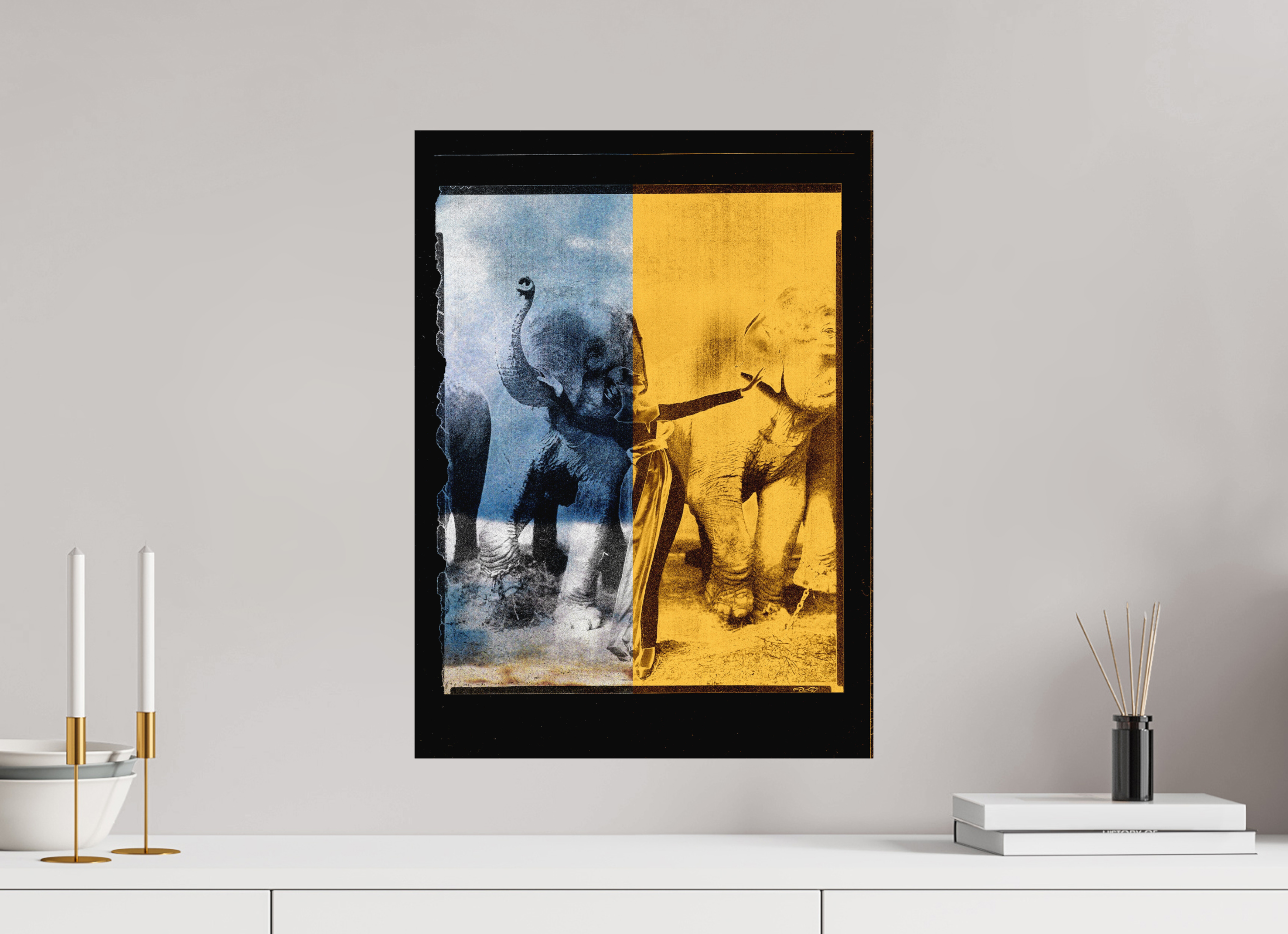 16 x 21.9″, Fine Art Print tusko