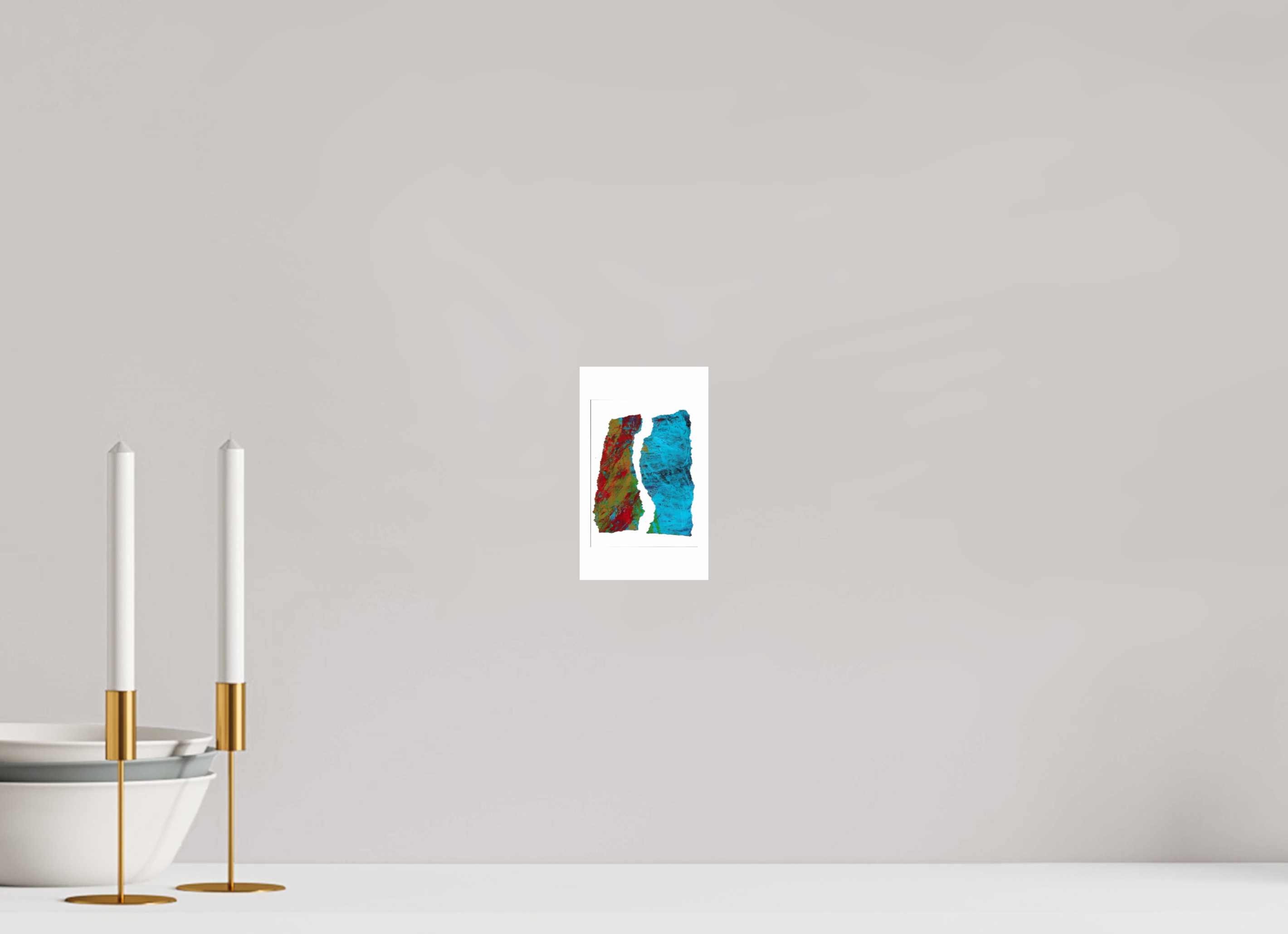 4 x 6.7″, Fine Art Print Earth & Water