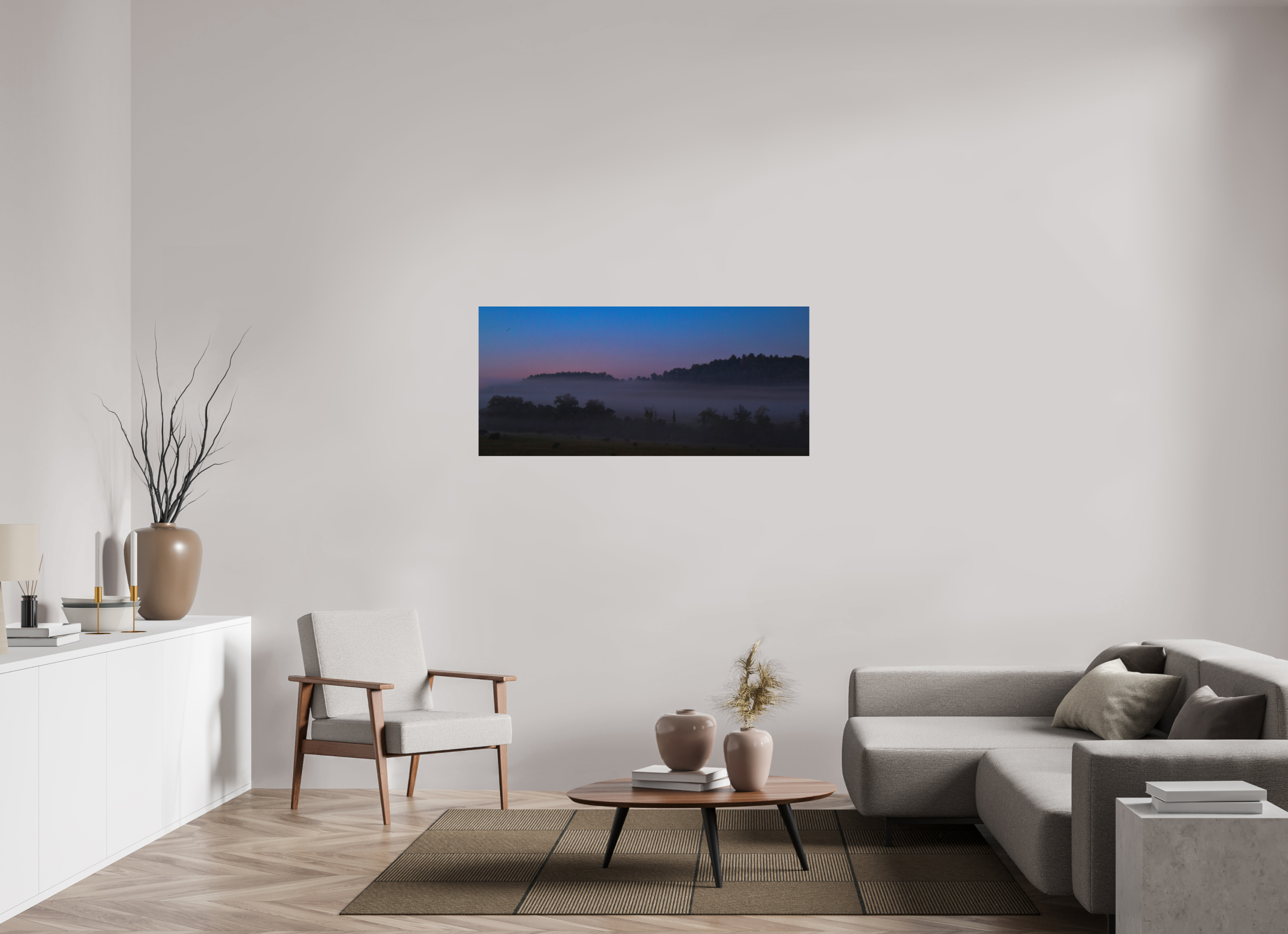 53.1 x 24″, Aluminum Dibond Somewhere In Ohio