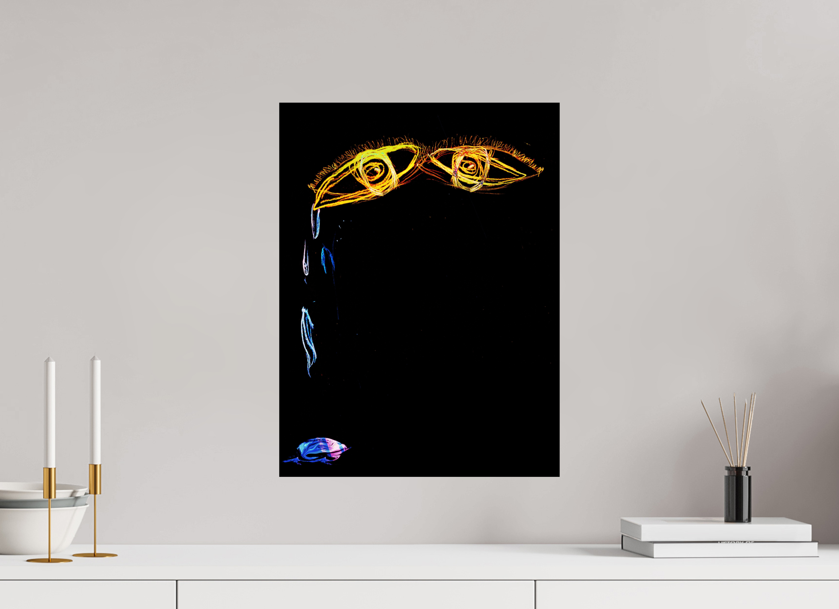 15 x 20″, Fine Art Print crying