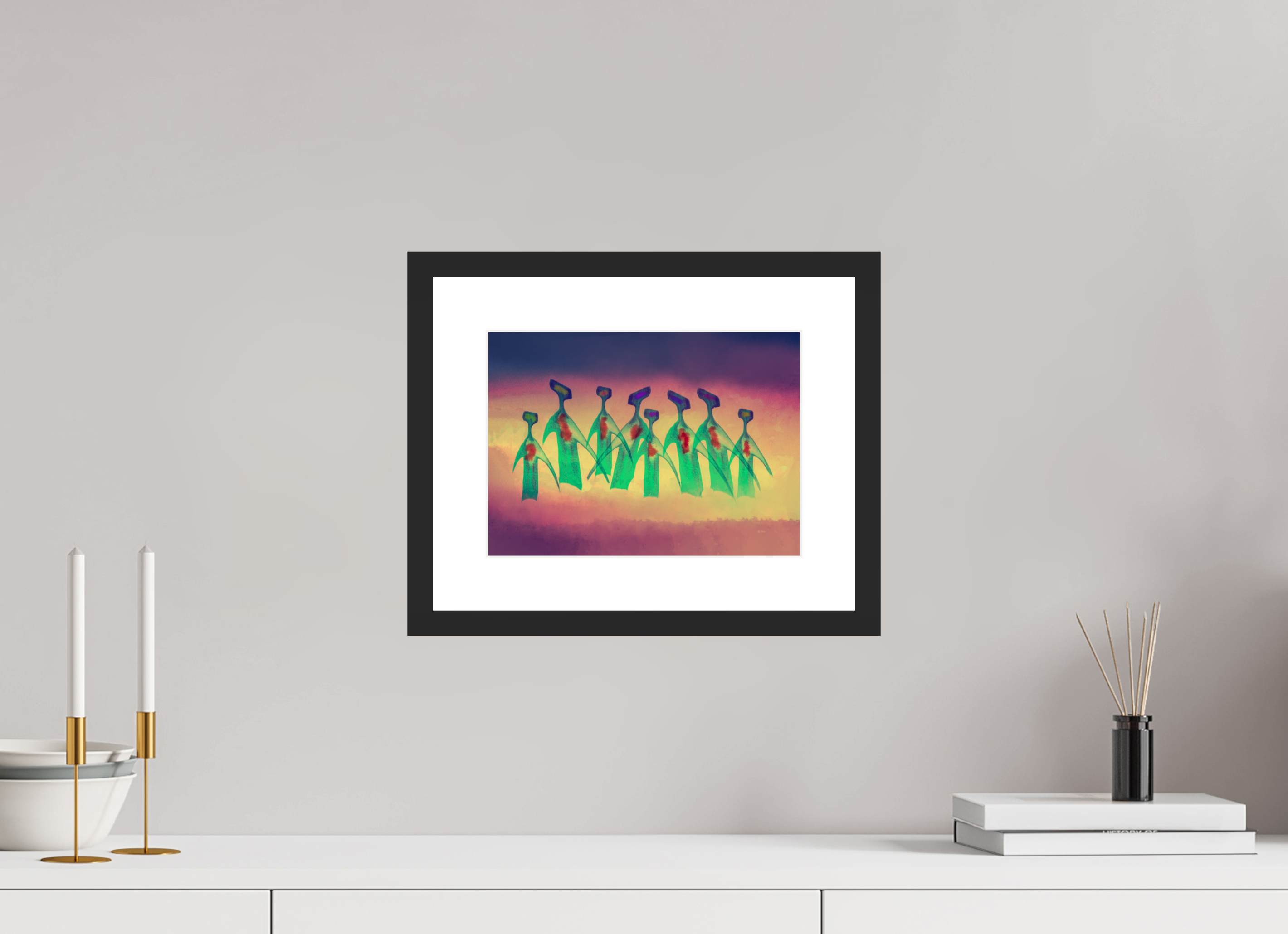 11 x 8″, Framed #1 awe