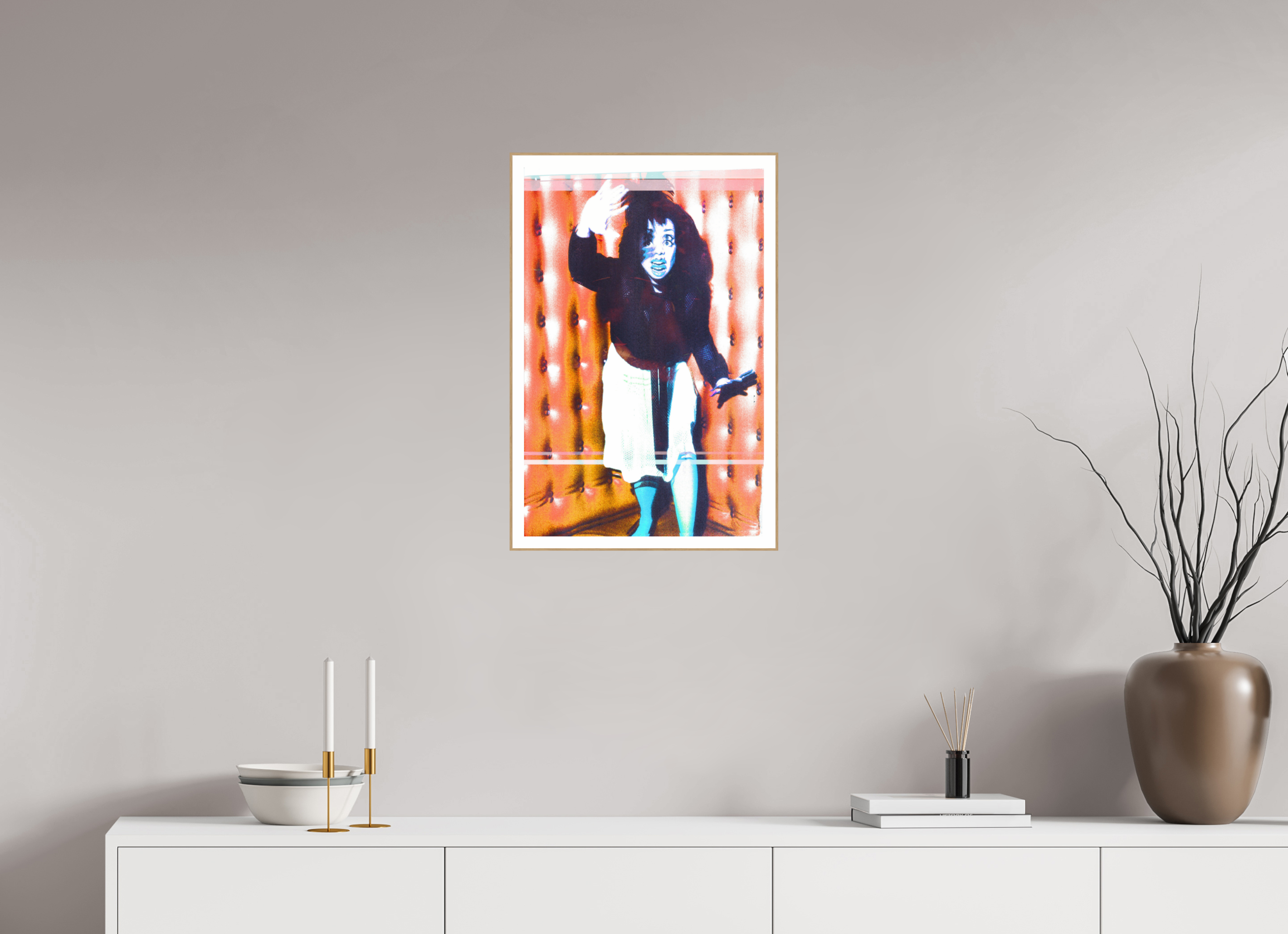 16 x 24.6″, Solid Wood ArtBox (Oak) Chorophobia