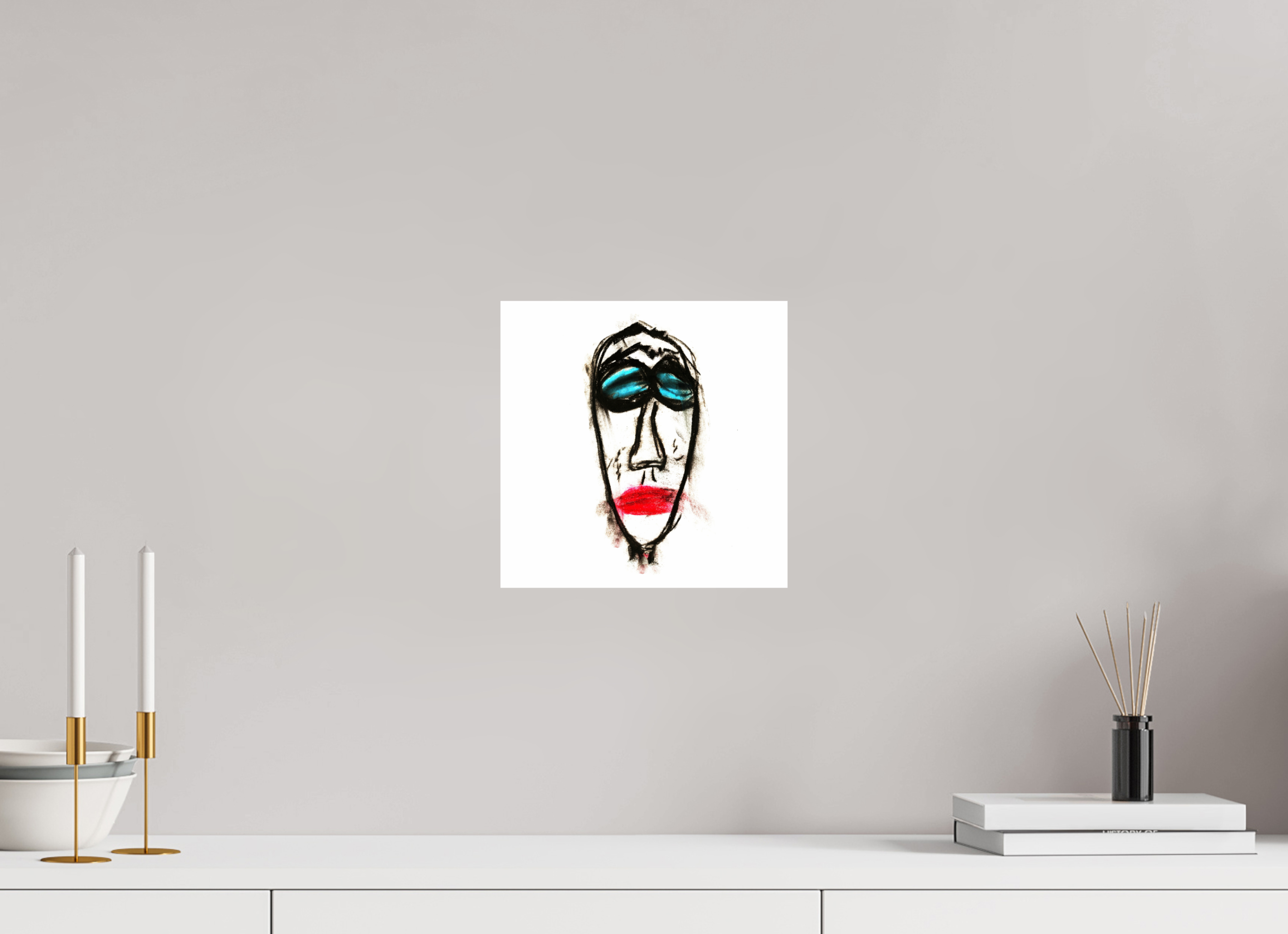 10 x 10″, Fine Art Print Mr. Everybody