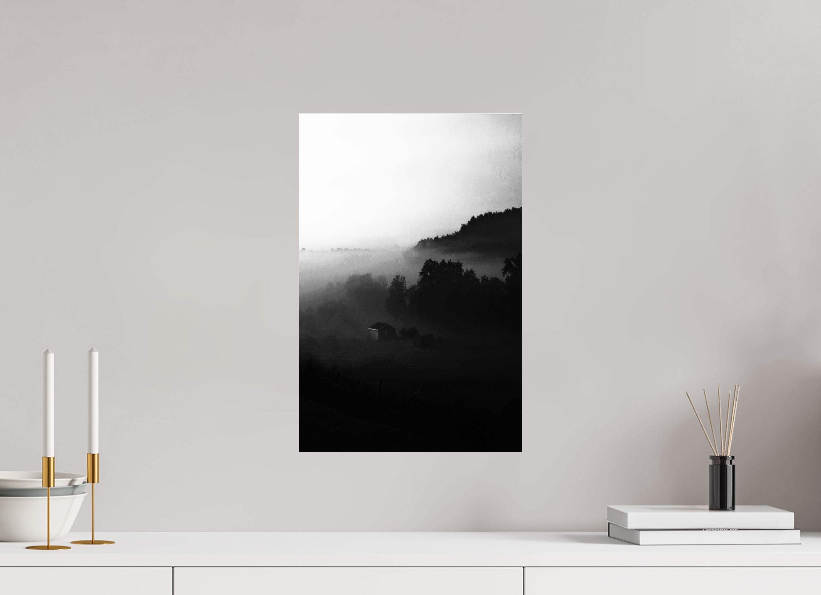 12 x 18.2″, Photo Print Under Acrylic Glass New Camping
