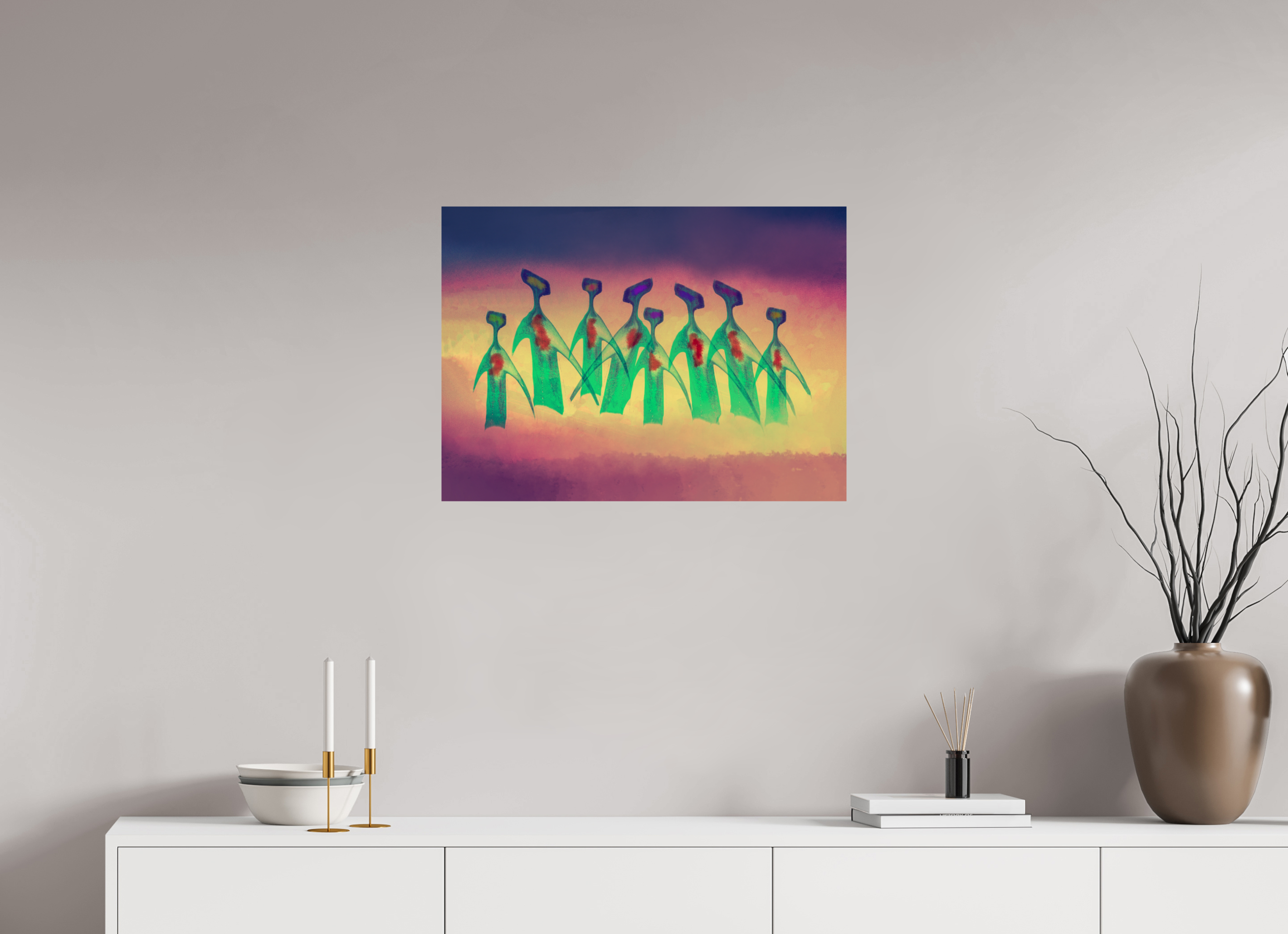 27.5 x 20″, Fine Art Print awe