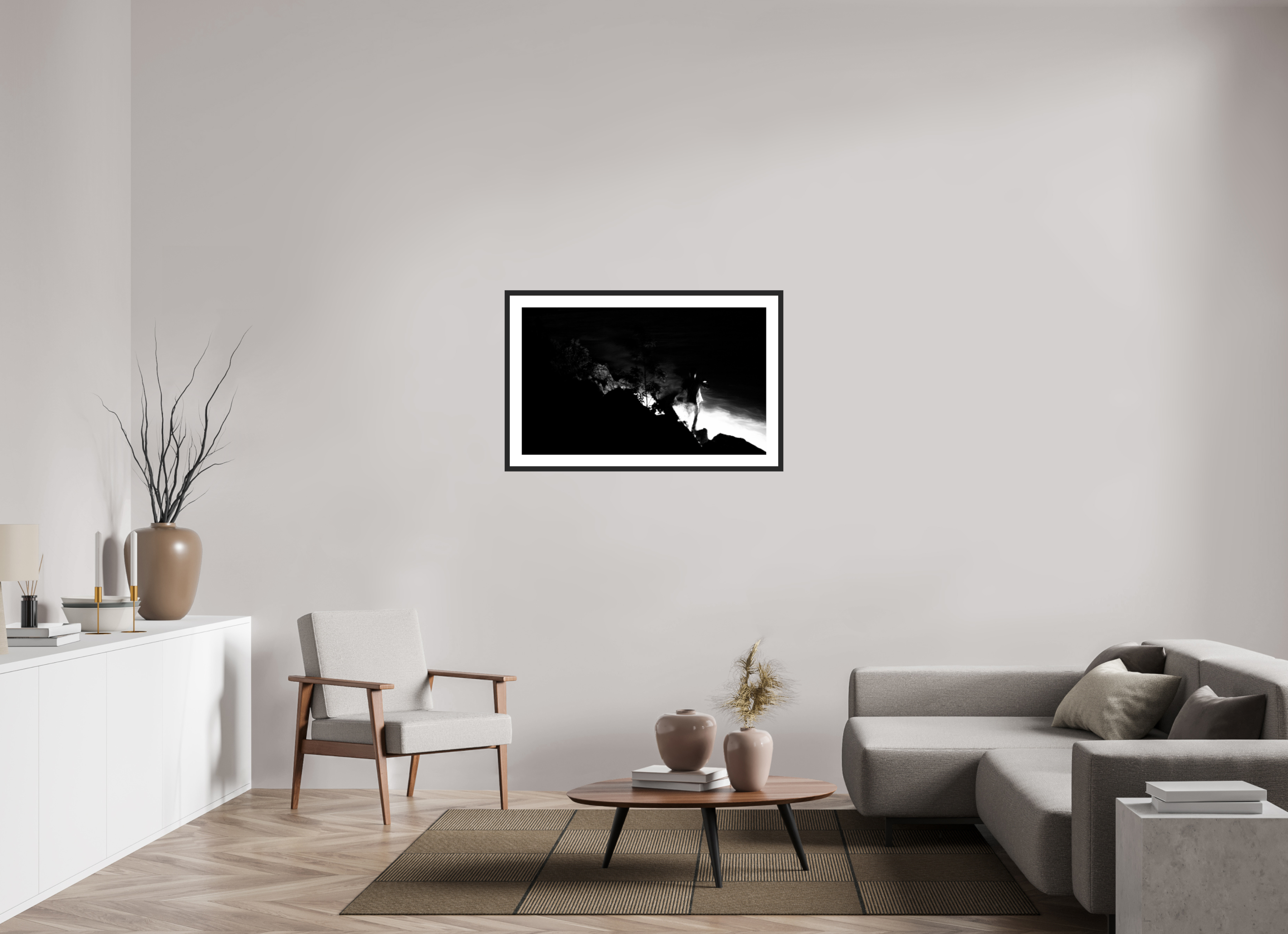 39.6 x 24″, Fuji Crystal Archive Print Framed (Black) Some Kind Of Spirit World