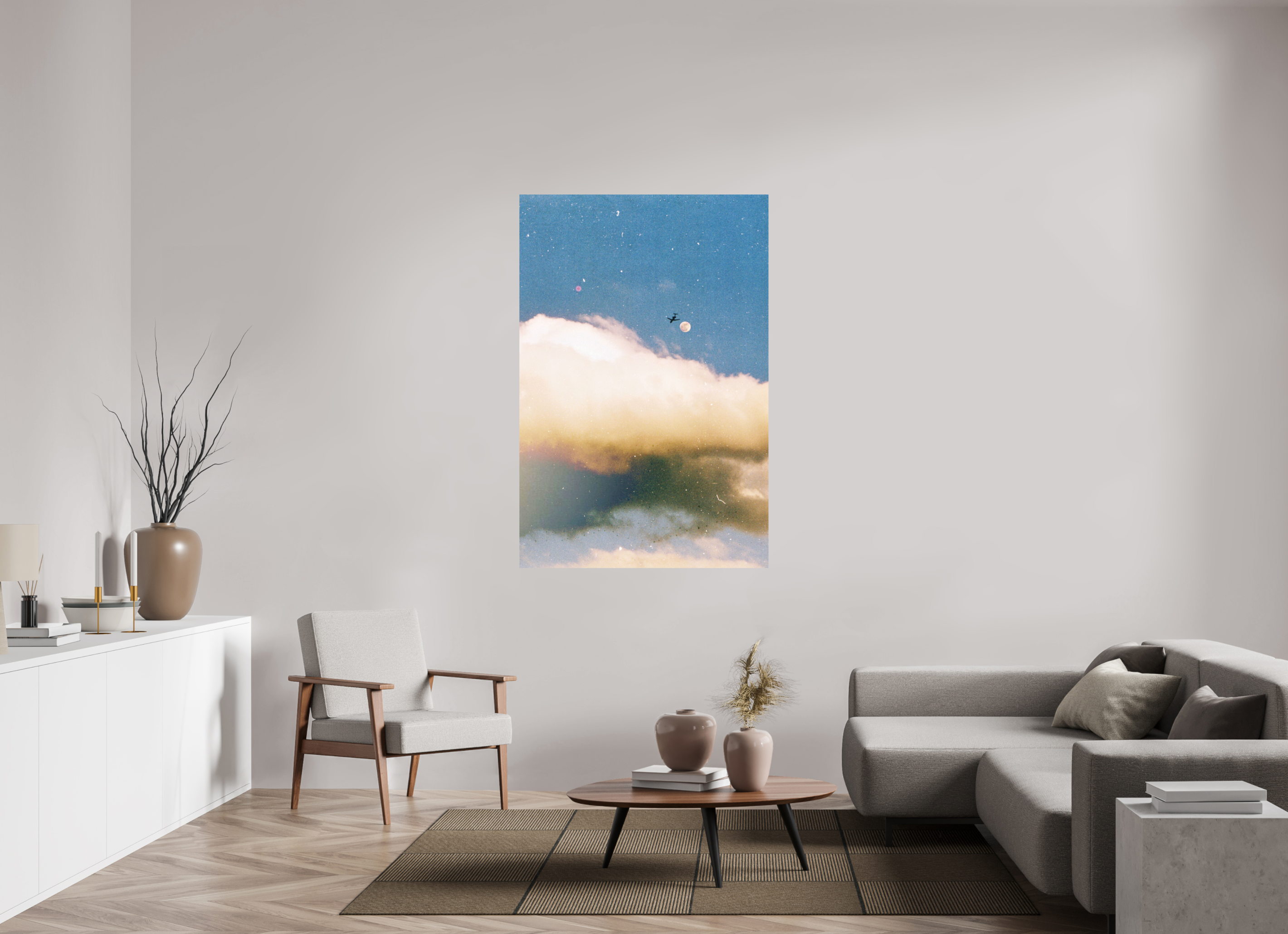 40 x 60″, Direct Print on Forex Flying