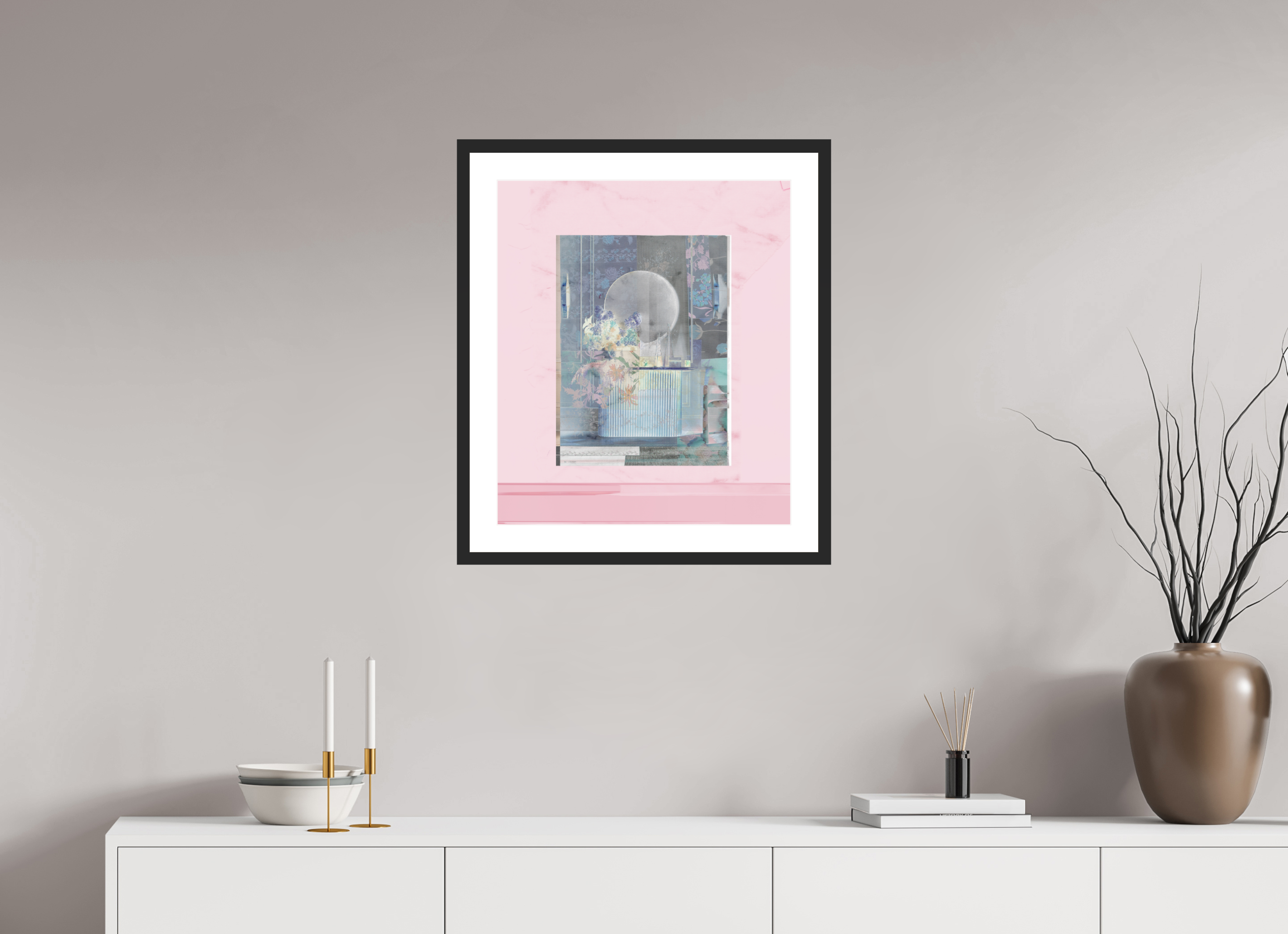 20 x 23.4″, Fuji Crystal Archive Print Framed (Black) Interior Design