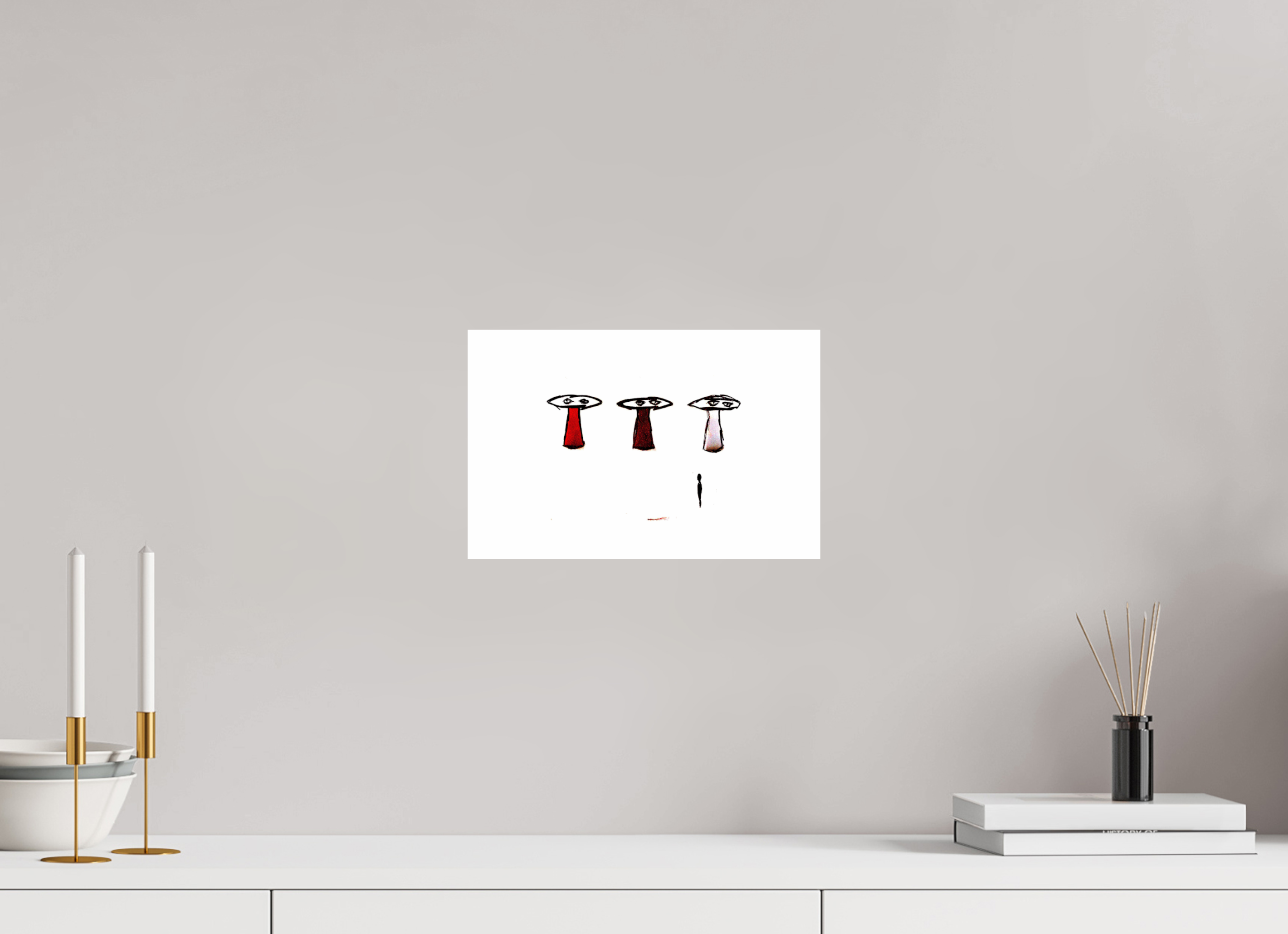 12.3 x 8″, Fine Art Print Powers