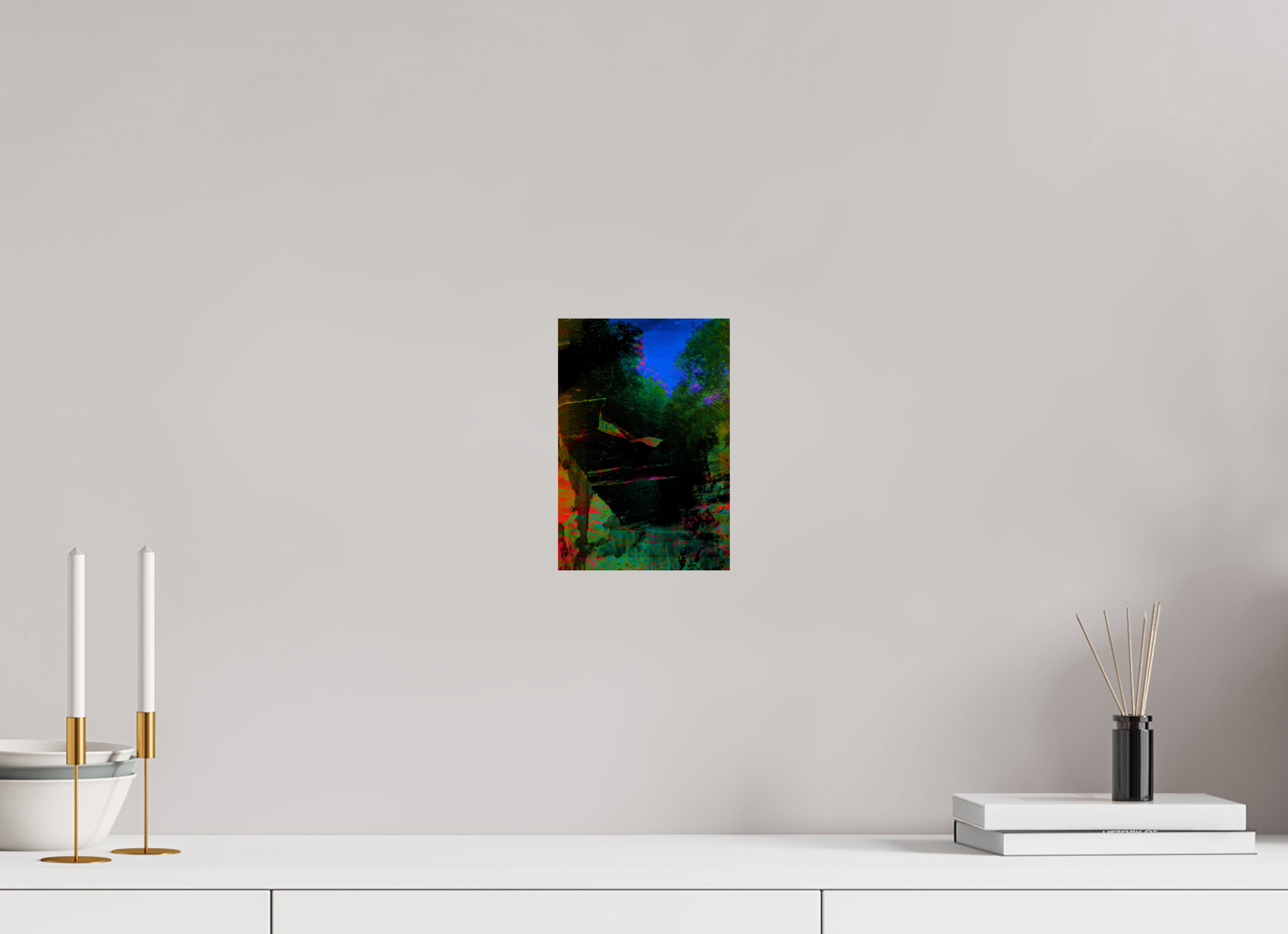 6 x 8.8″, Fine Art Print greens