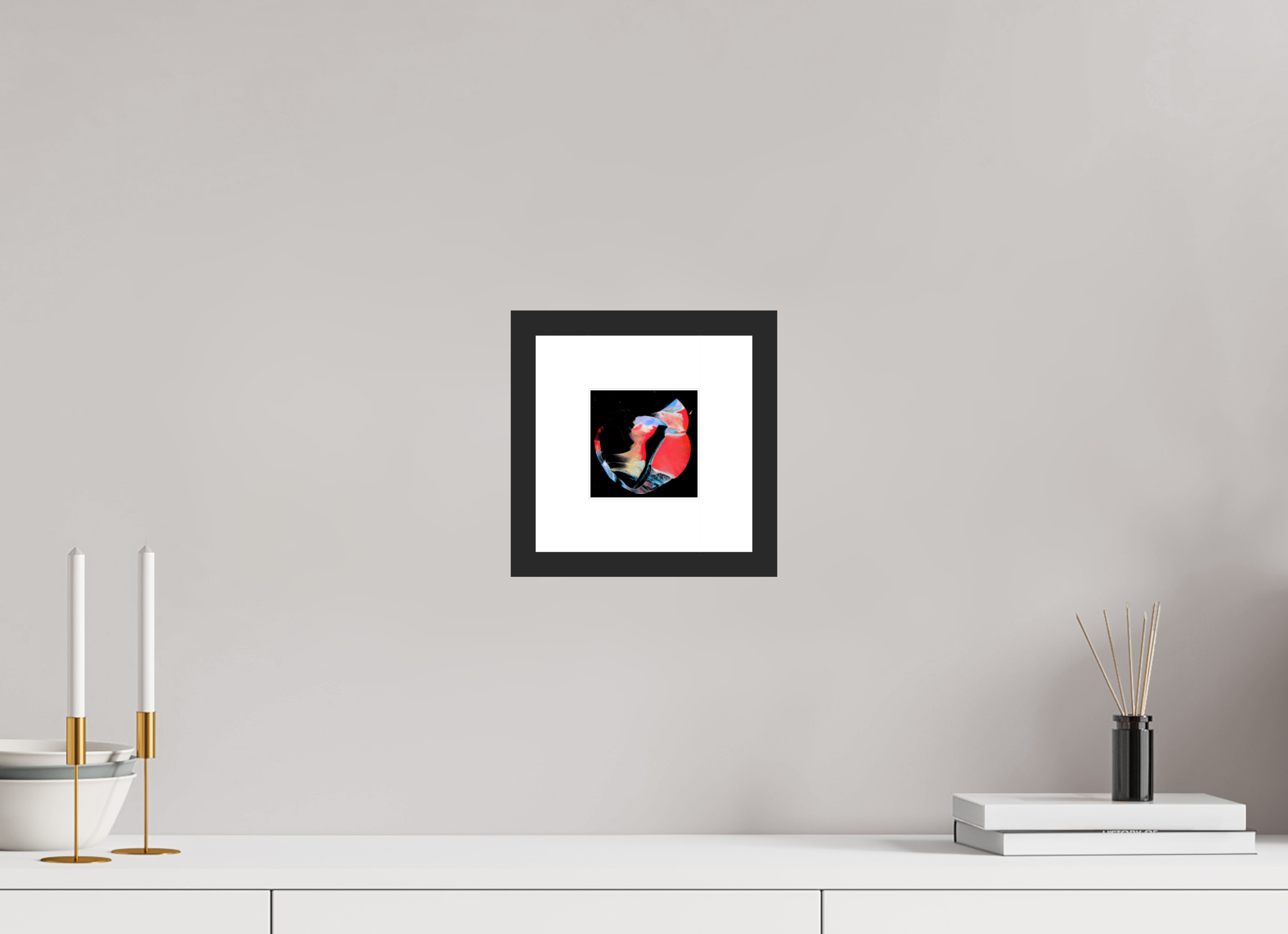 4 x 4″, Fuji Crystal Archive Print Framed Sands Of Times