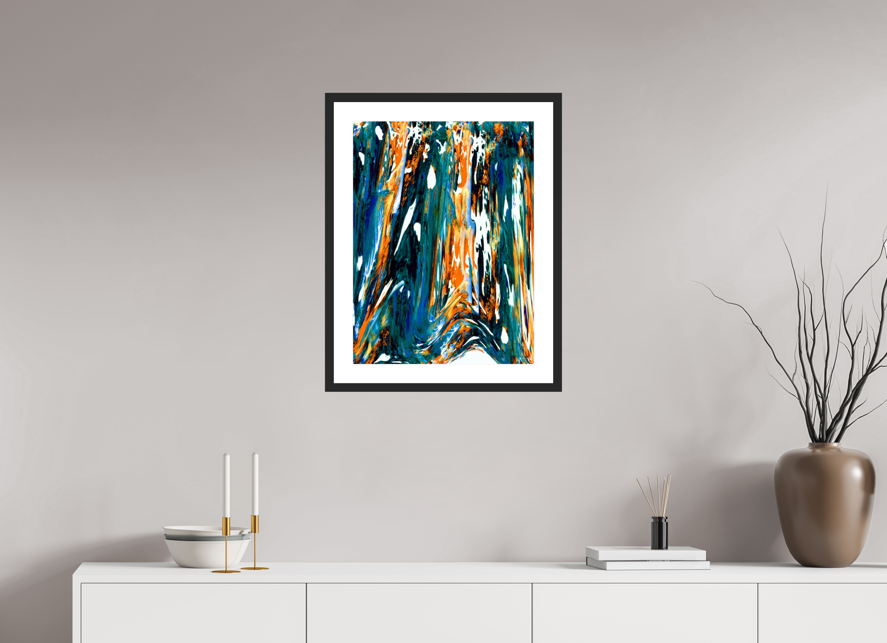 18 x 24″, Fuji Crystal Archive Print Framed (Black) Ponds