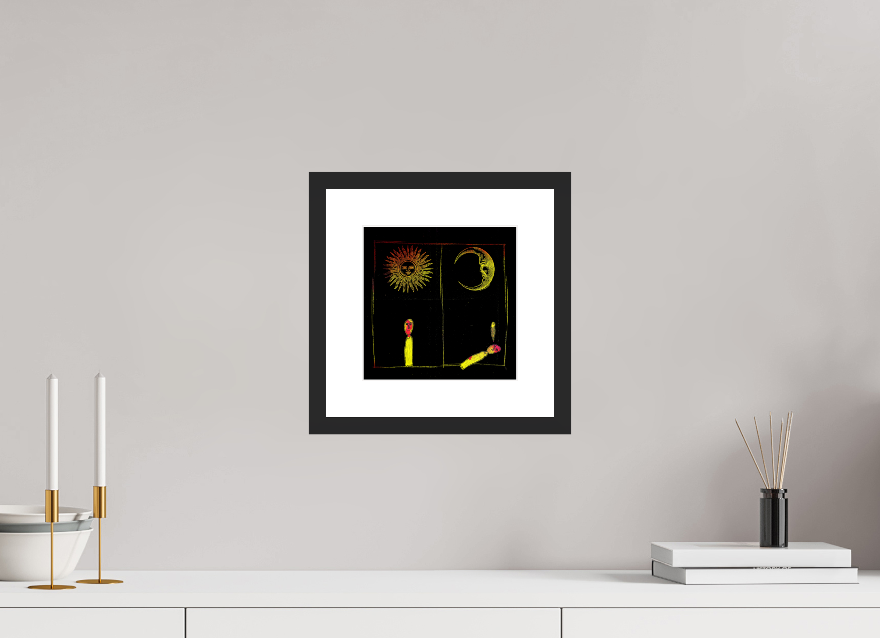 8 x 8″, Fuji Crystal Archive Print Framed (Black) Life Cycle