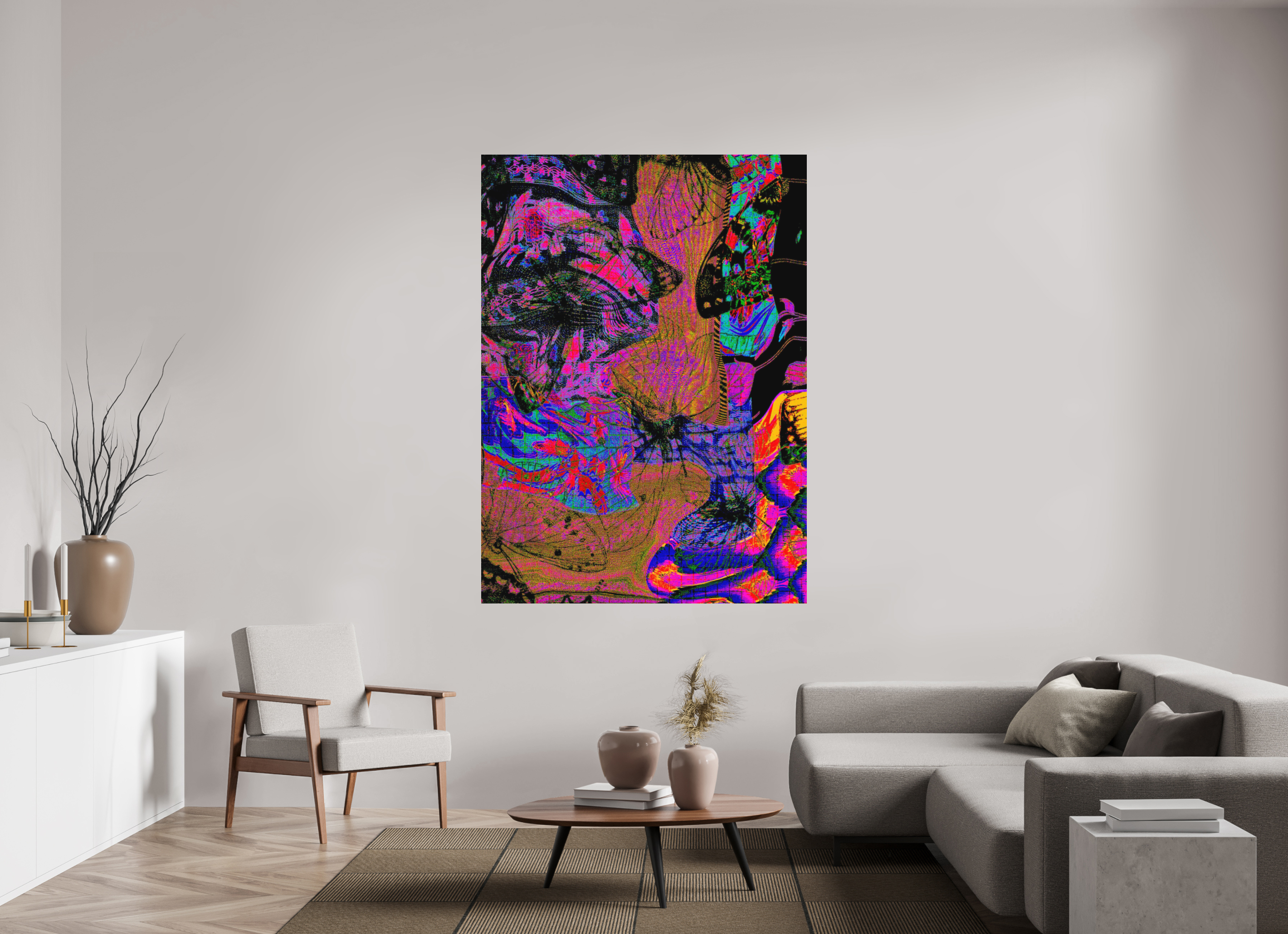 51 x 70.3″, Direct Print on Forex Spencer's At The Mall