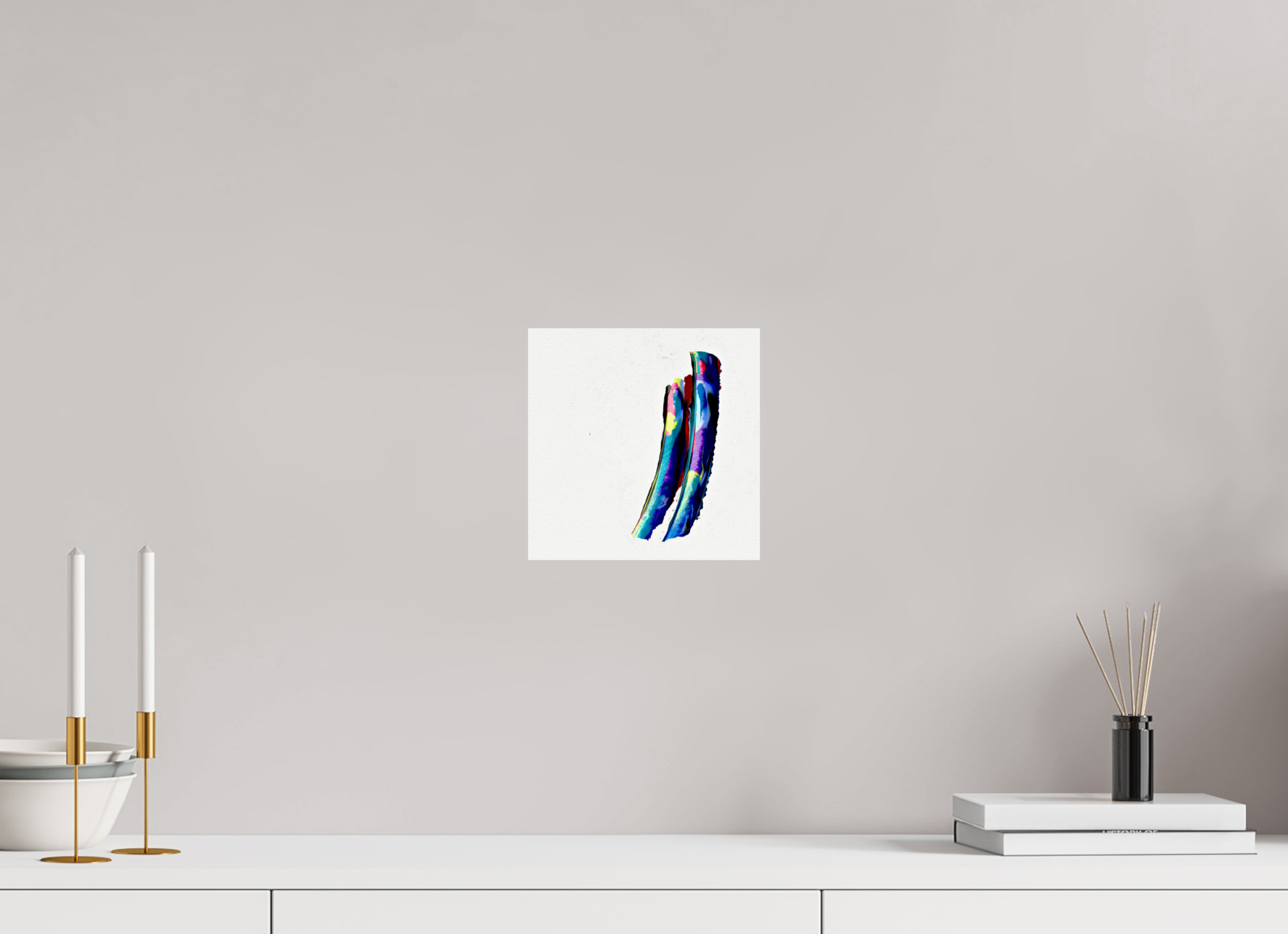 8 x 8″, Photo Print Under Acrylic Glass 2 Fish