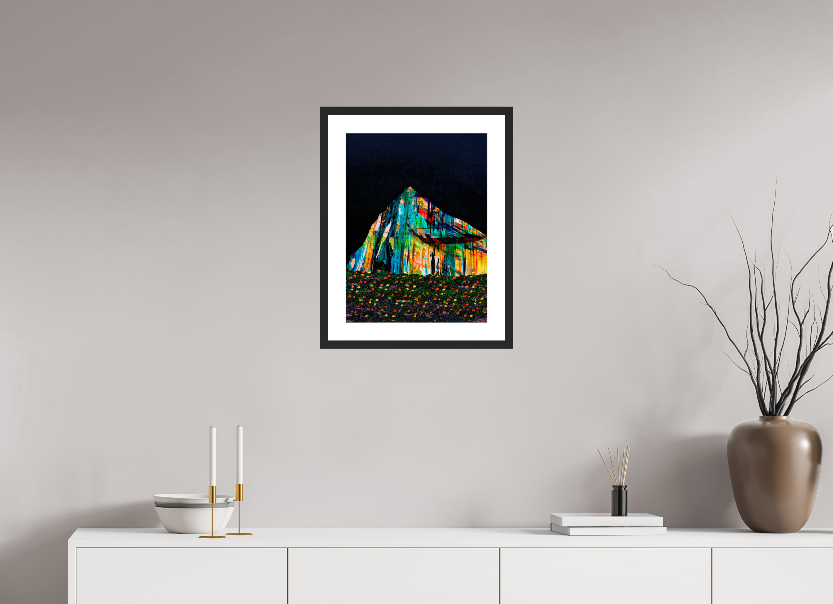 15 x 20″, Fuji Crystal Archive Print Framed (Black) Meadows