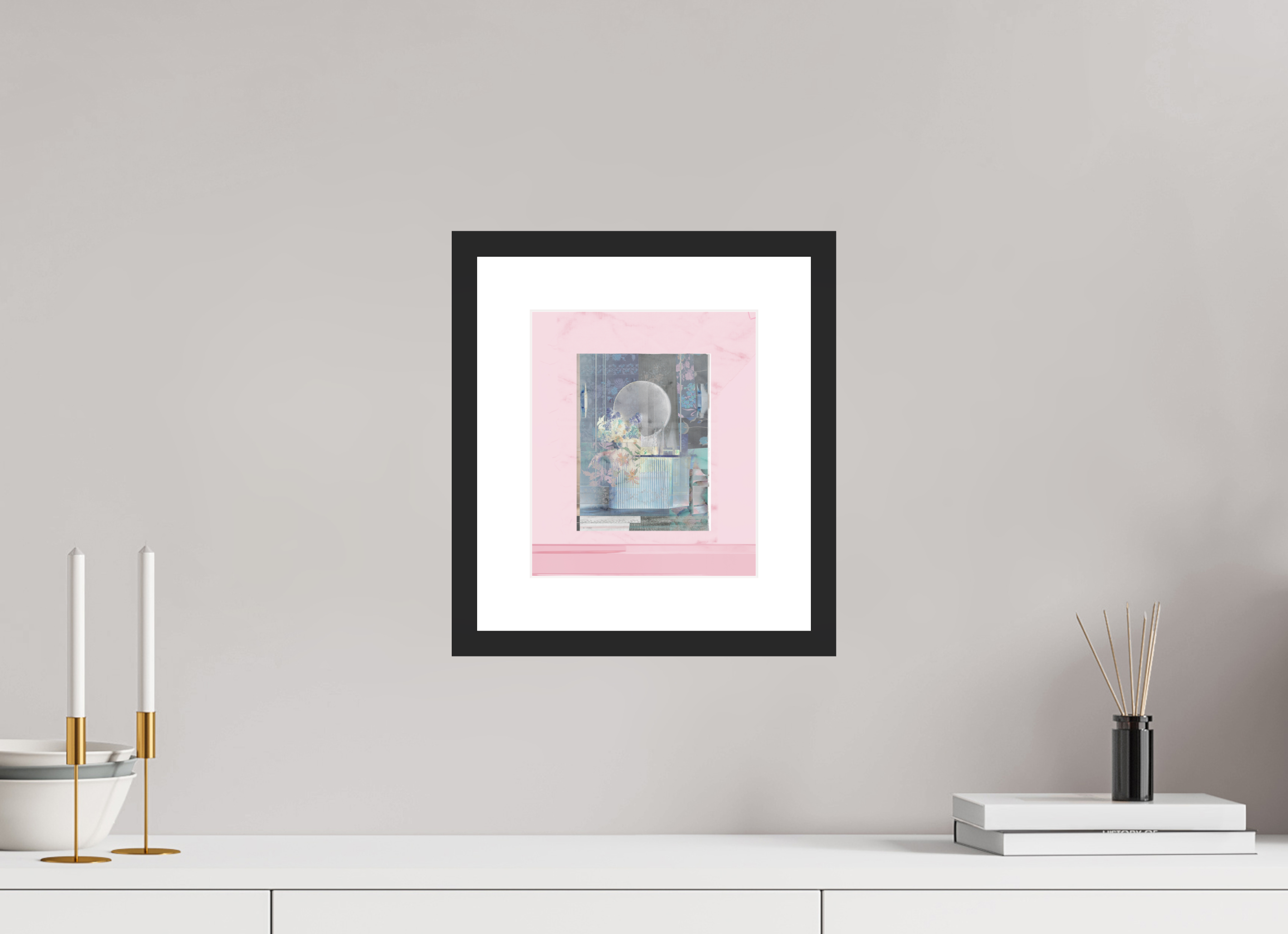 8 x 9.4″, Fuji Crystal Archive Print Framed (Black) Interior Design