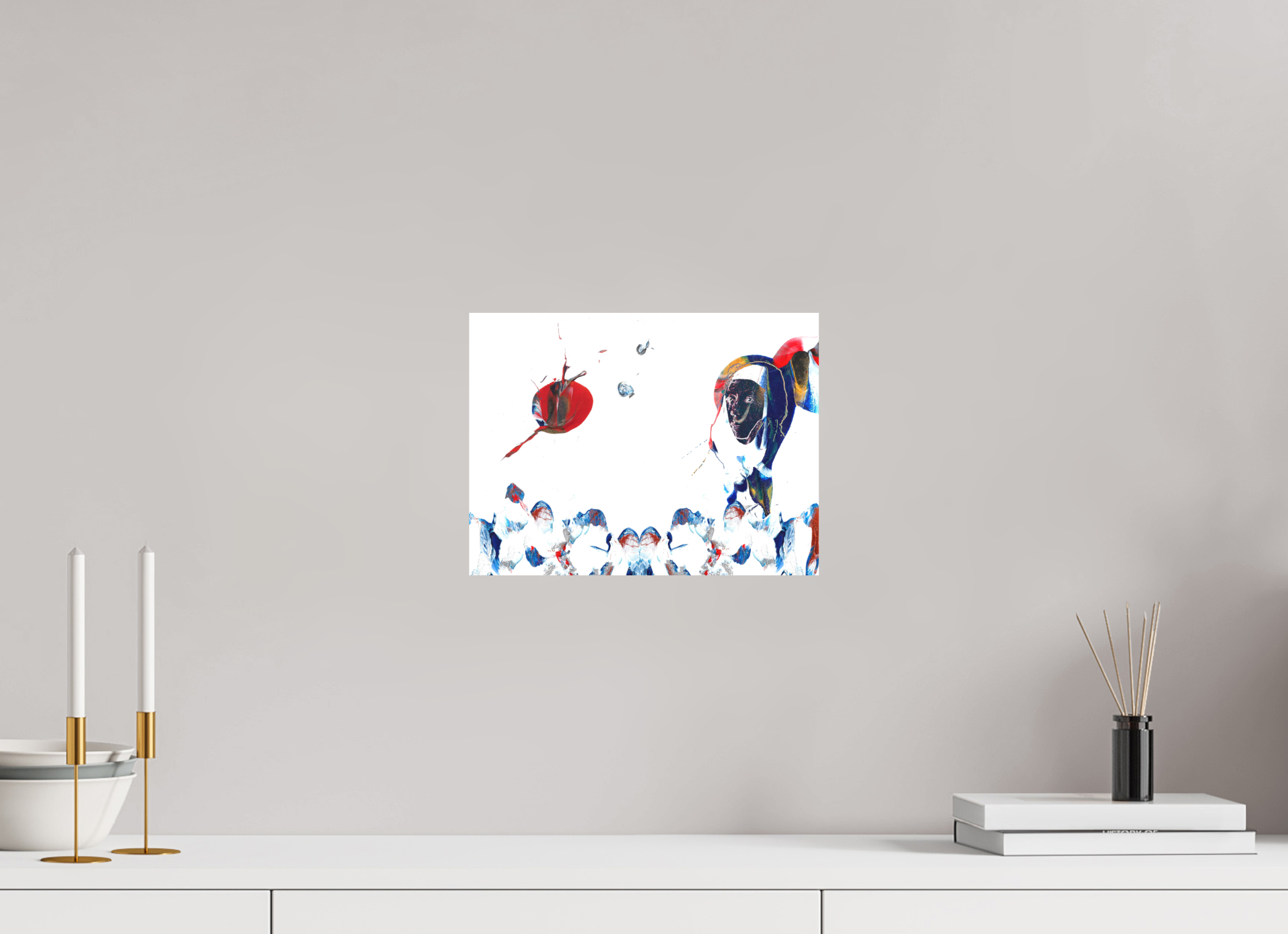 12 x 9″, Direct Print on Forex Her View Of The World