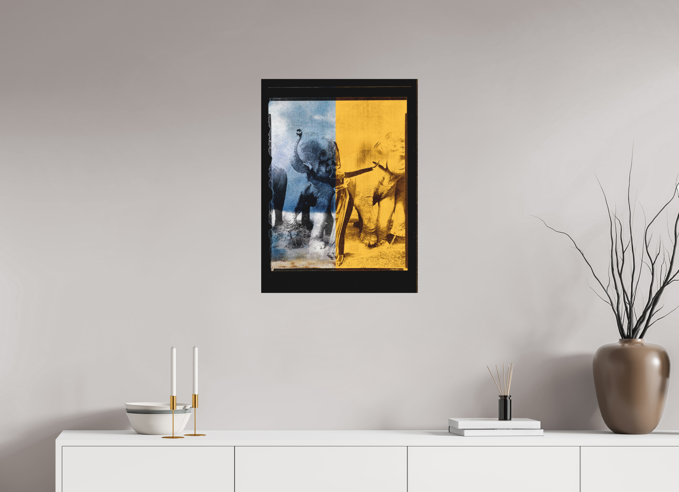 20 x 27.4″, Direct Print on Forex Tusko