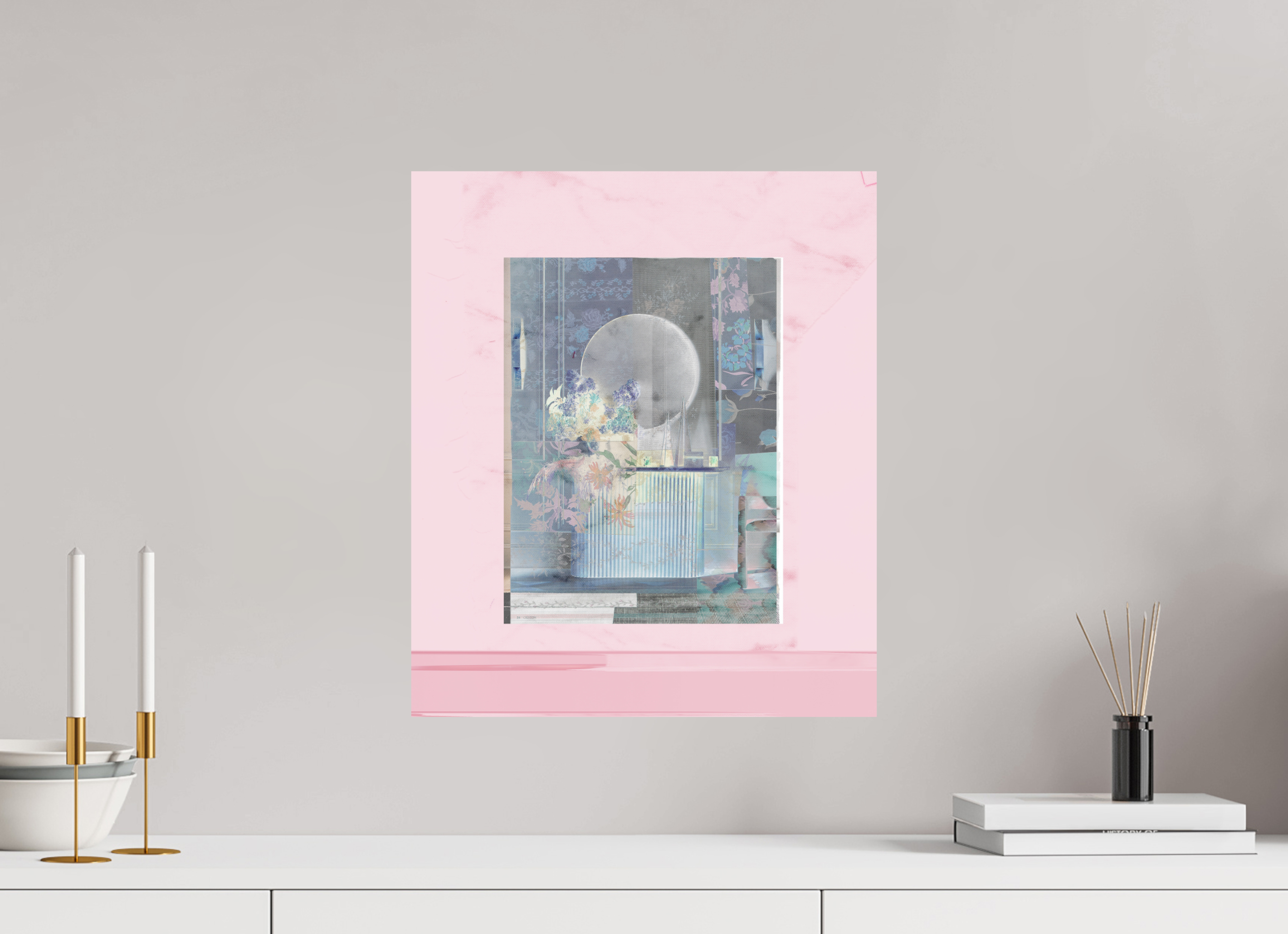 16 x 18.7″, Direct Print on Forex Interior Design