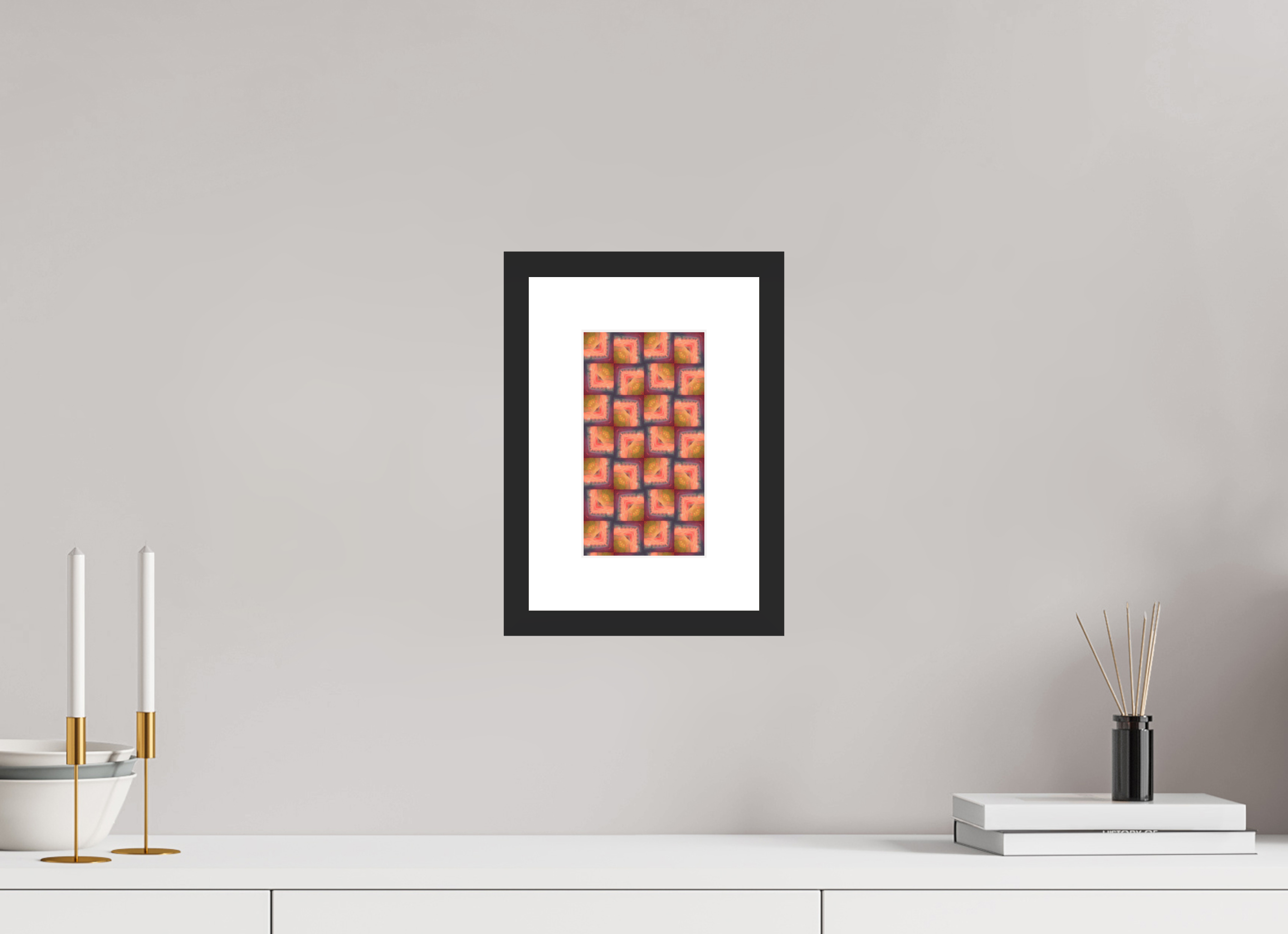 4.5 x 8″, Fuji Crystal Archive Print Framed (Black) Soft Boring