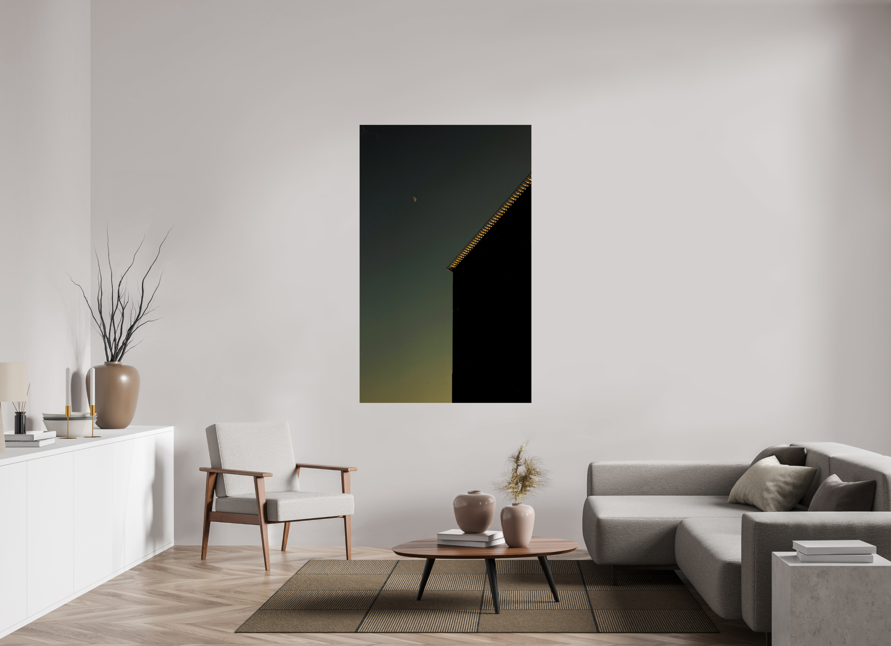 40 x 64.8″, Fine Art Print Sweet Moon