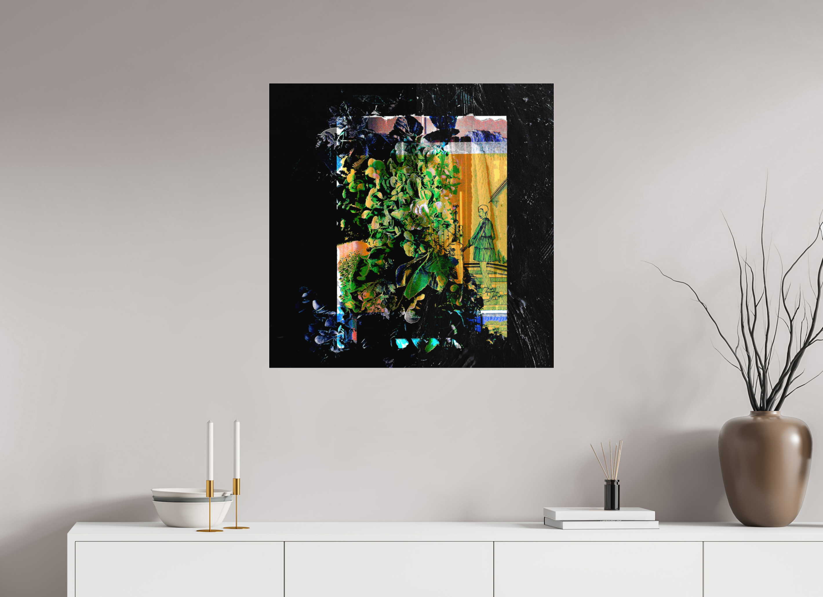 30 x 30″, Photo Print Under Acrylic Glass Imposter Syndrome